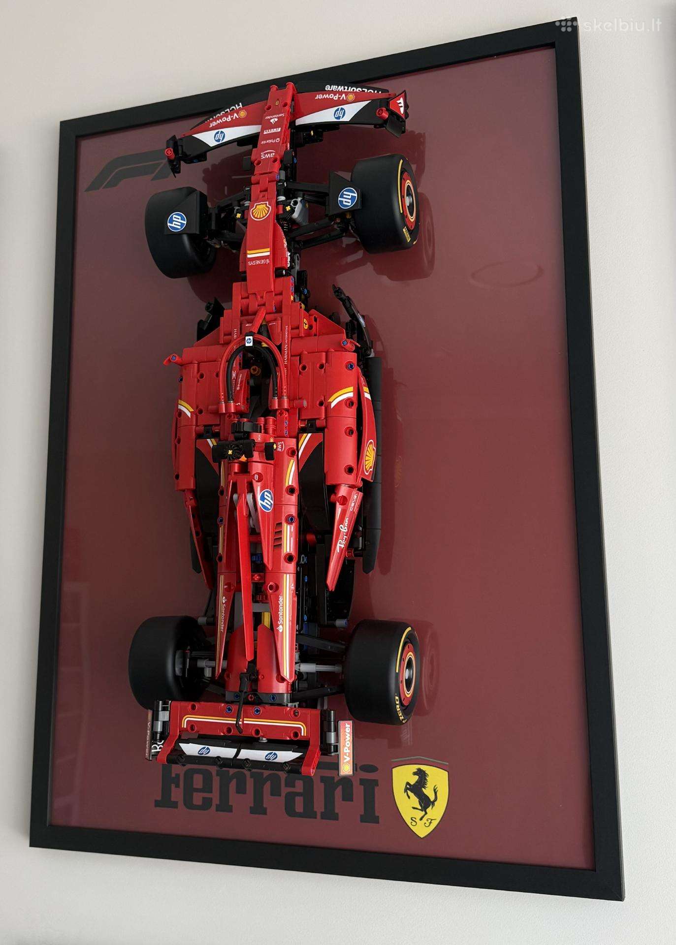 Lego automobilių plakatai su rėmais