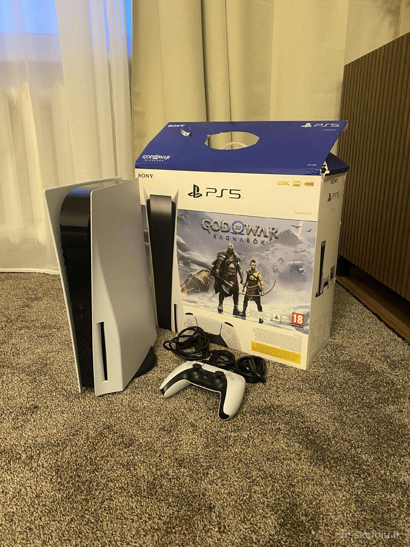 Kaip naujas Ps5 Disk 1tb + Elder Ring CD !