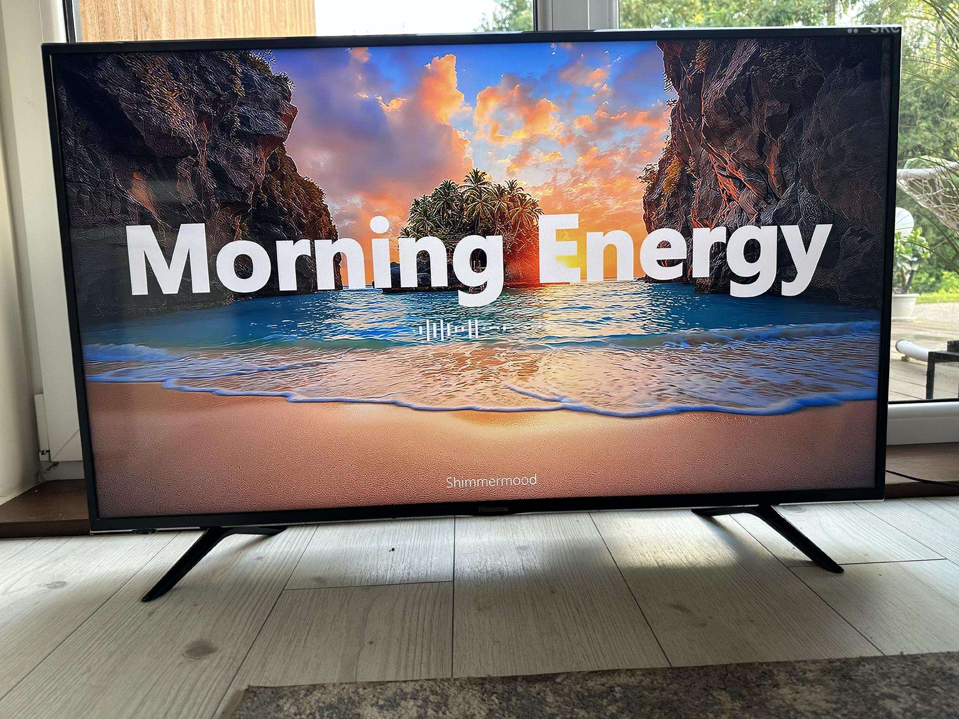 Puikios būklės Hisense smart TV