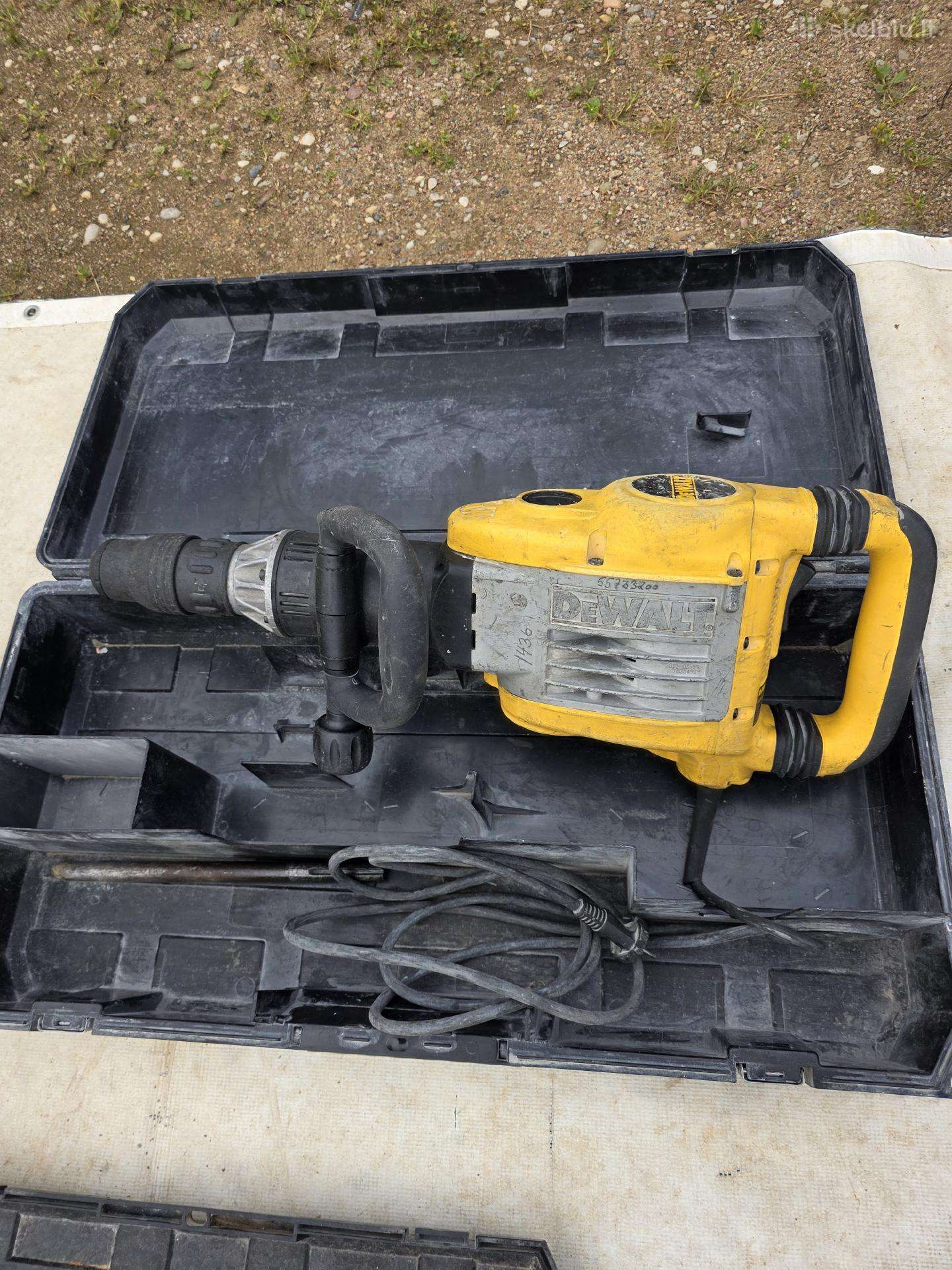 Dewalt makita bosch perforatorius atskelimo plaktu