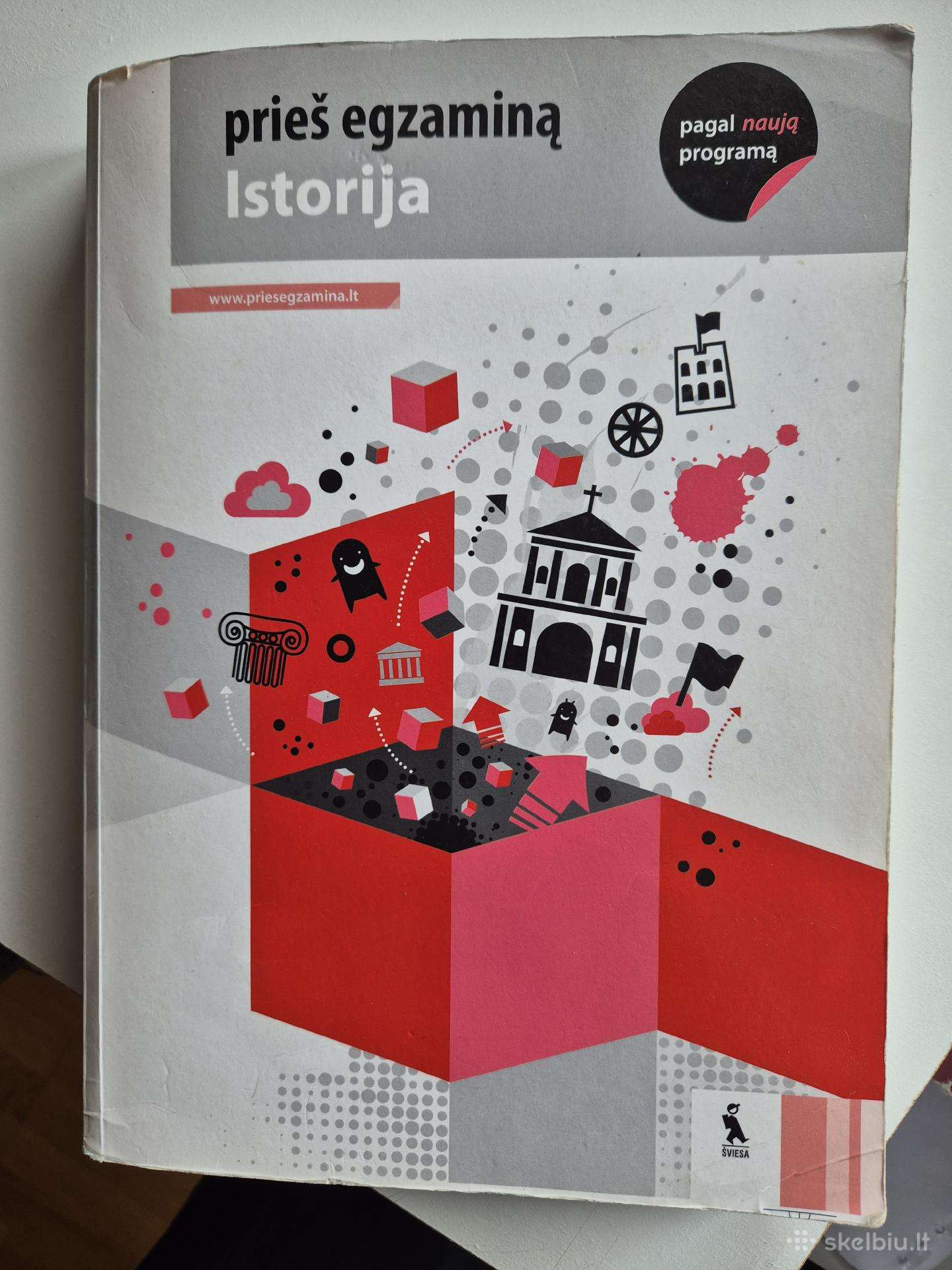 Parduodami vadovėliai prieš egzaminą