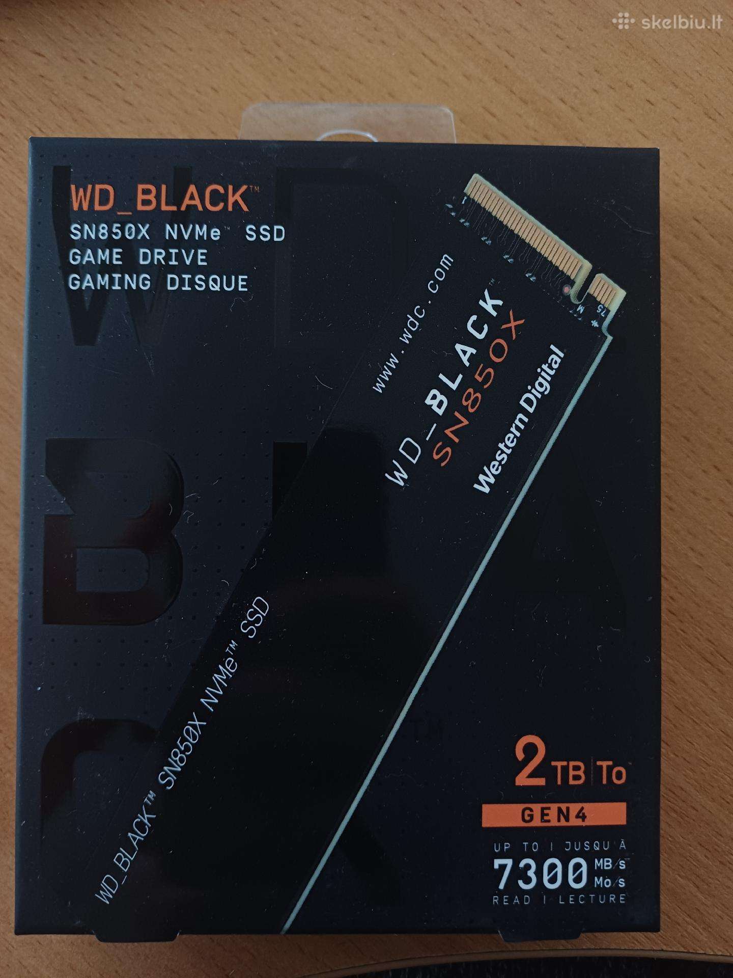 Wd-black Sn850x Nvme 2tb SSD