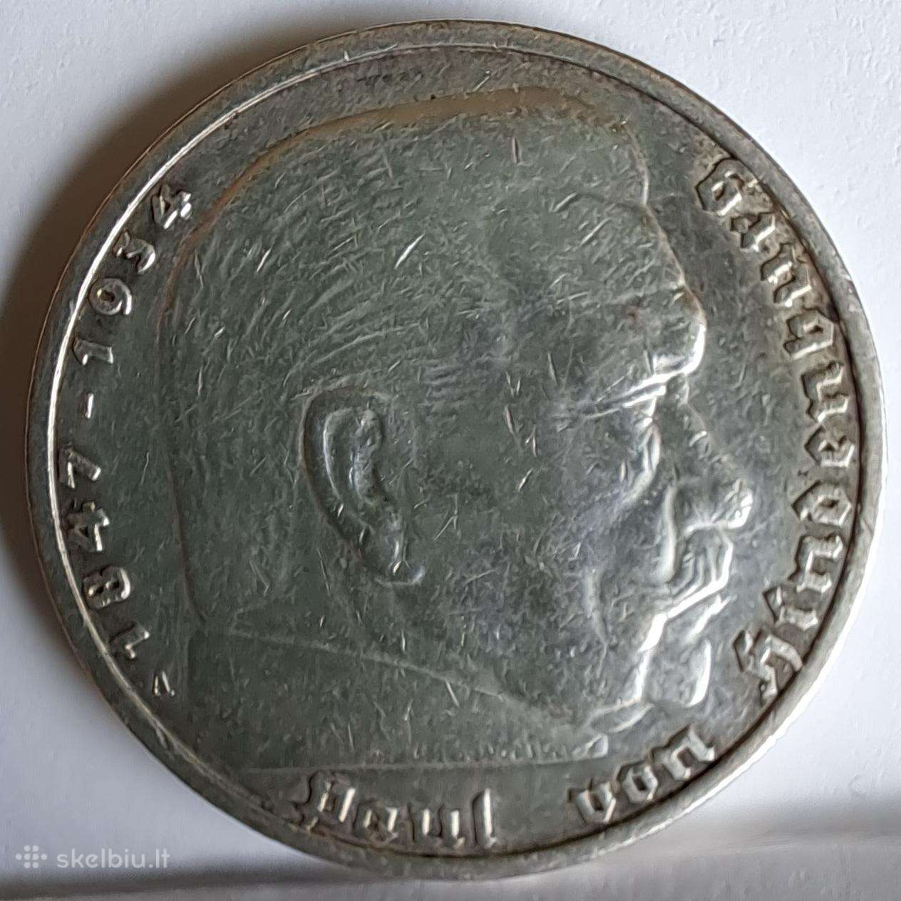 1936 Vokietija 5 markės