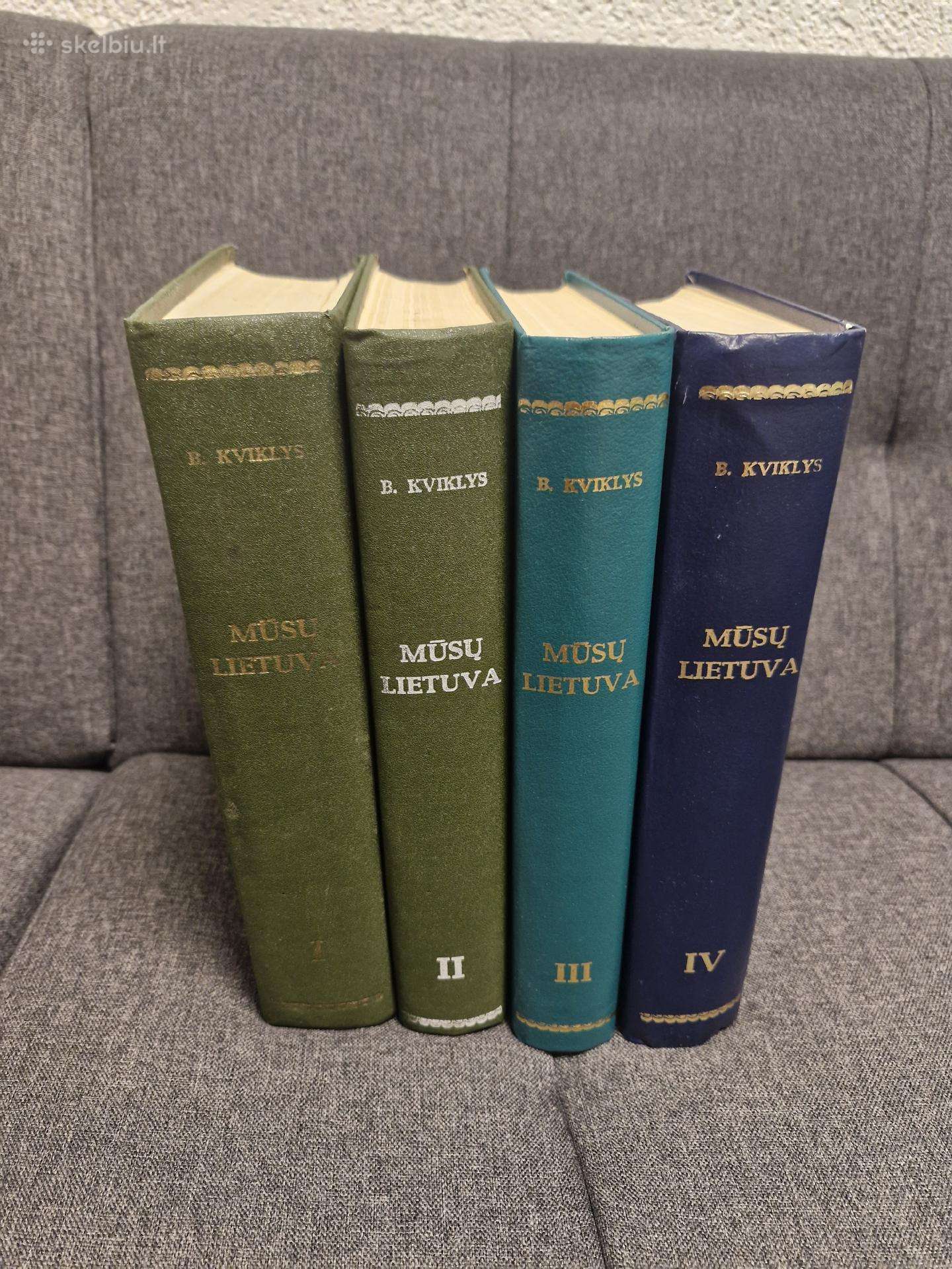 Mūsų Lietuva. 1-4 tomai