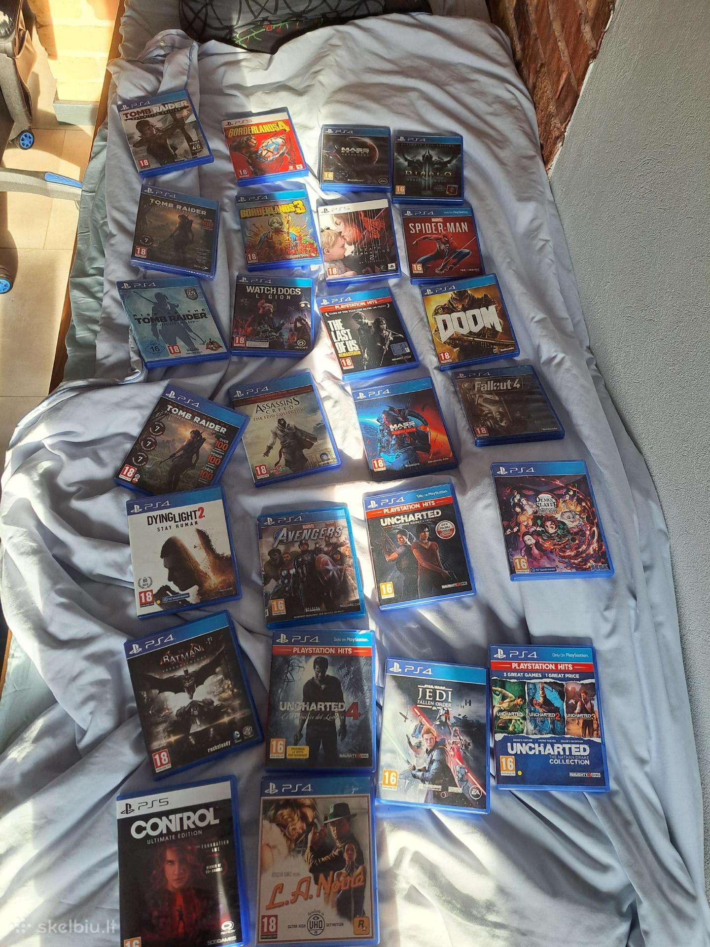 Ps5-ps4 žaidimai žemesne nei rinkos kaina
