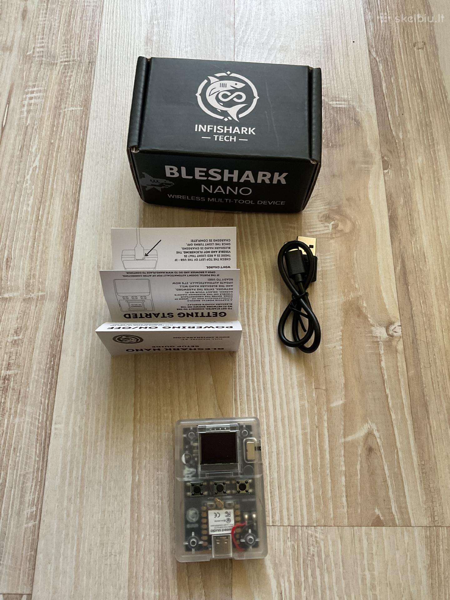 Ble Shark Nano pentesteriu irenginys