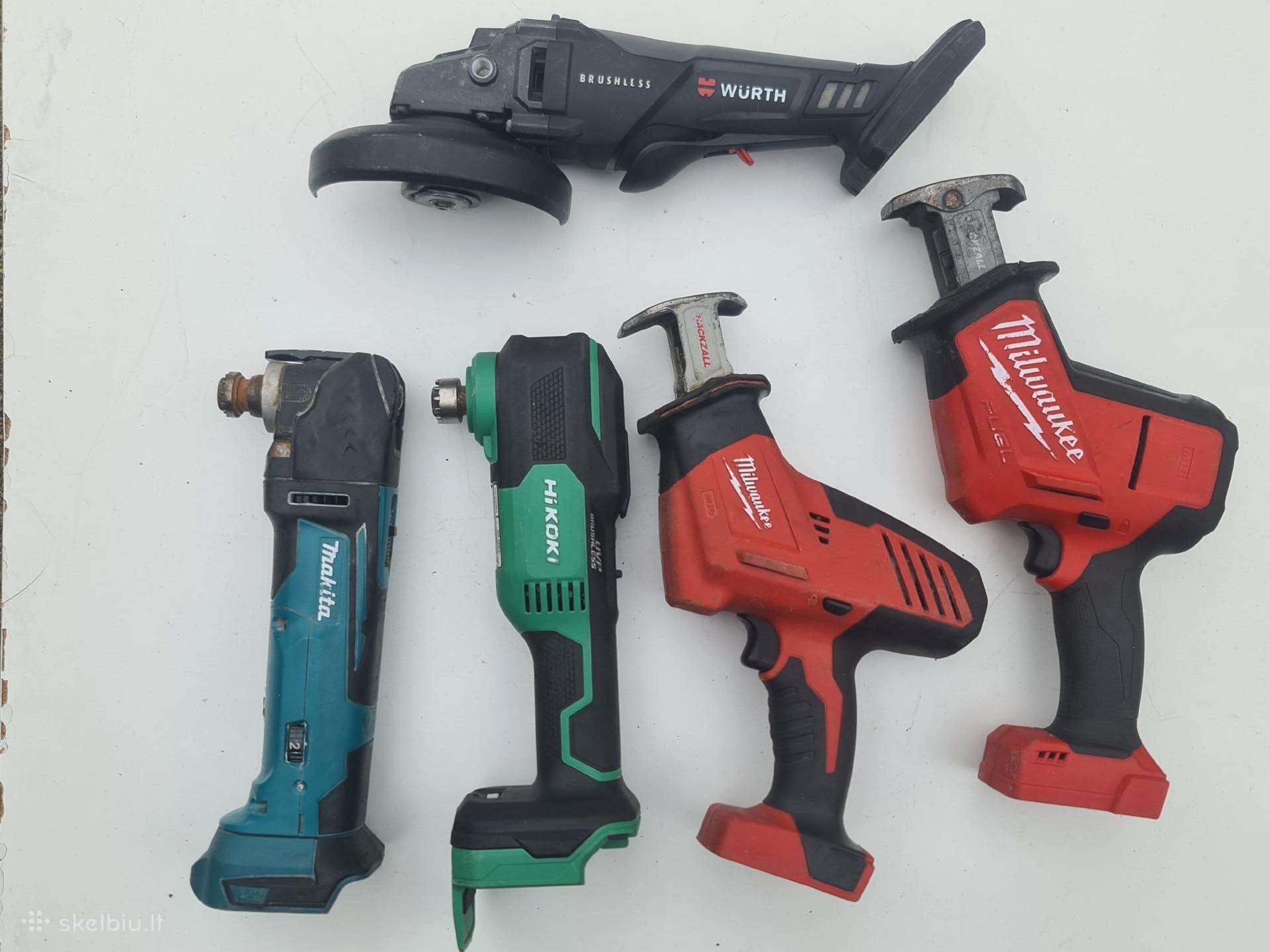 Festool Makita Milwaukee Dewalt Bosch Hikoki