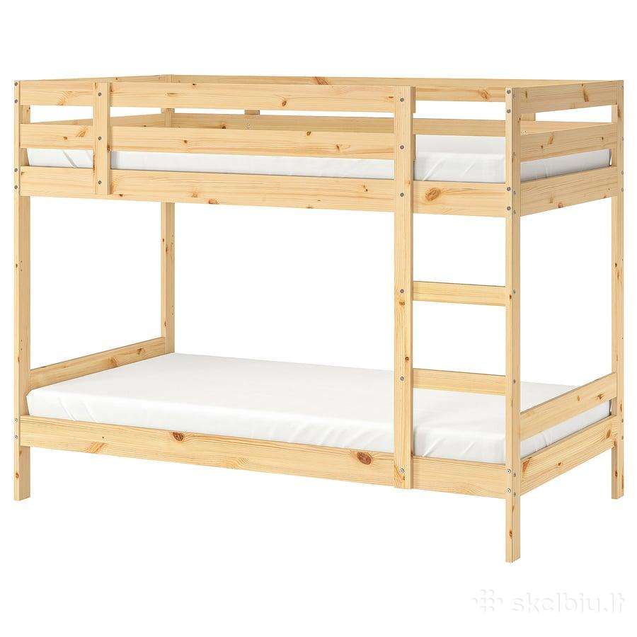 Ikea dviaukštė lova