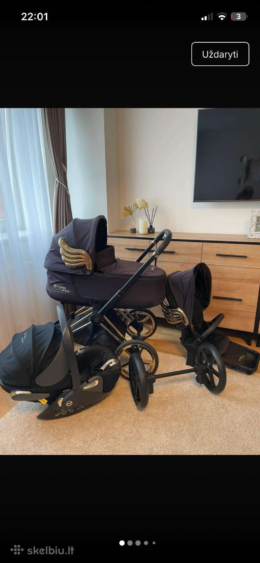Cybex priam 3in1 by Jeremy Scott
