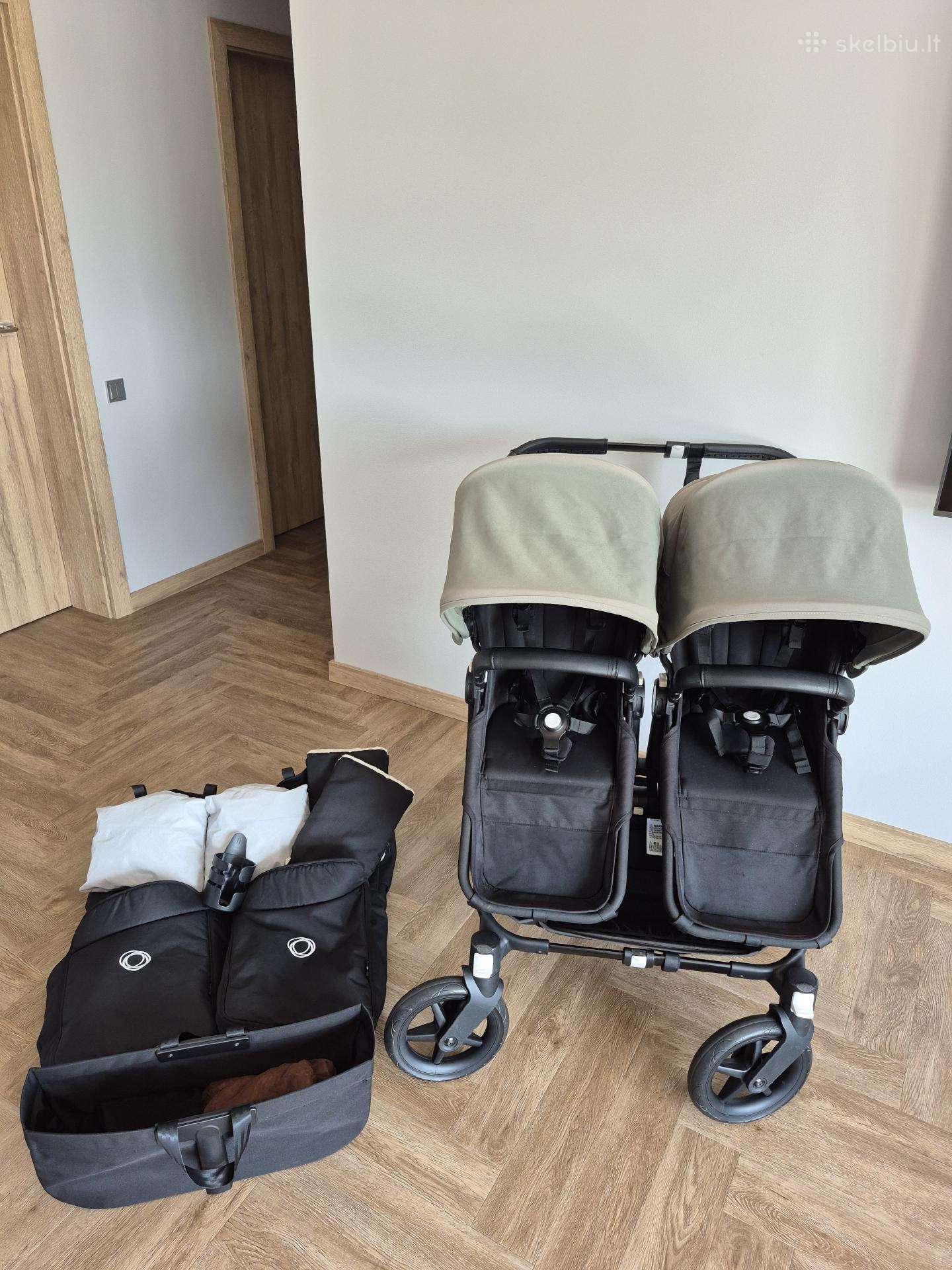 Bugaboo Donkey 5 twin dvynių vežimėlis