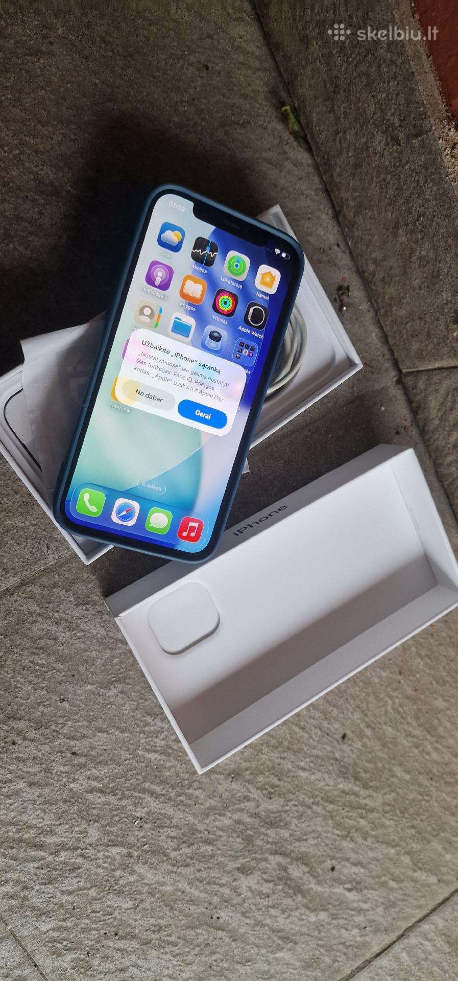 Apple iPhone 12 / 128gb , puiki būklė! 86%