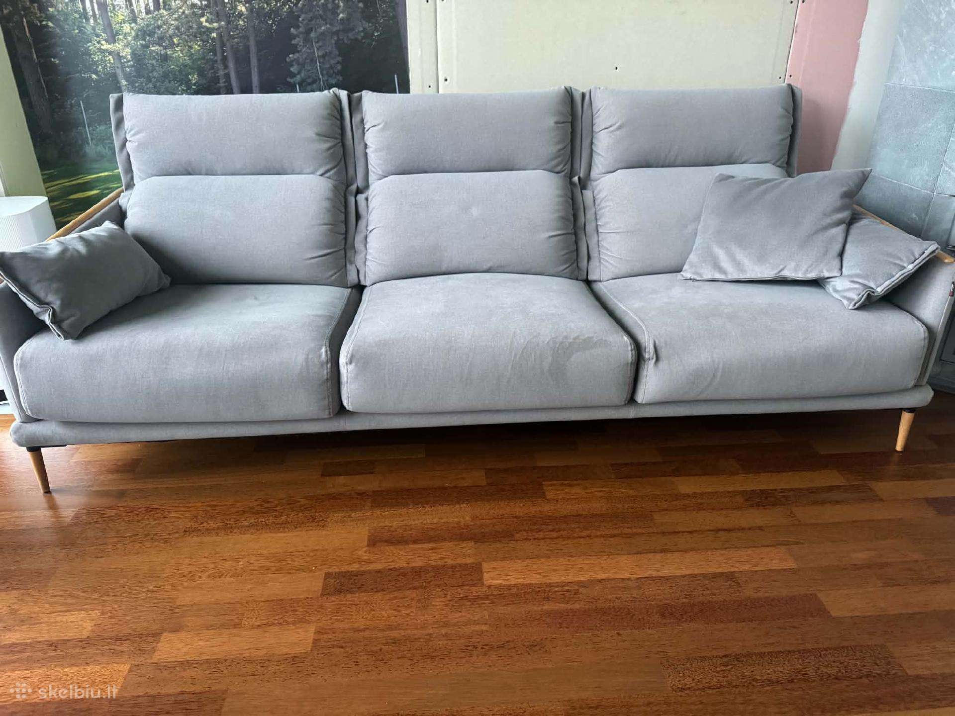 Magrės baldų sofa su pufu Jazz