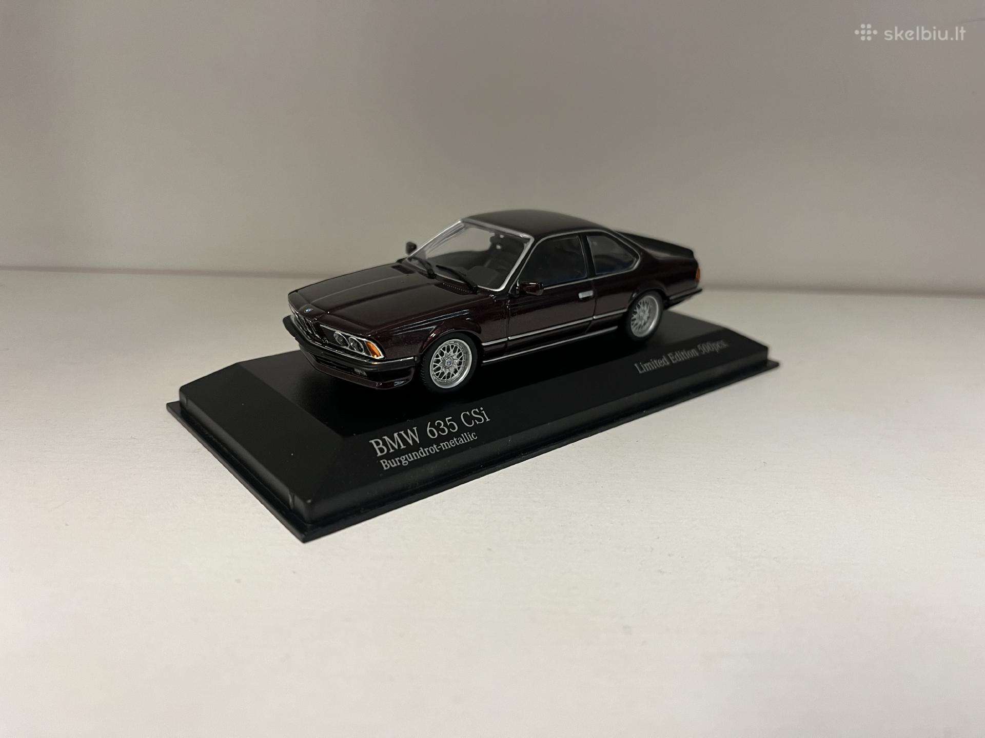 Kolekciniai modeliukai-bmw 635