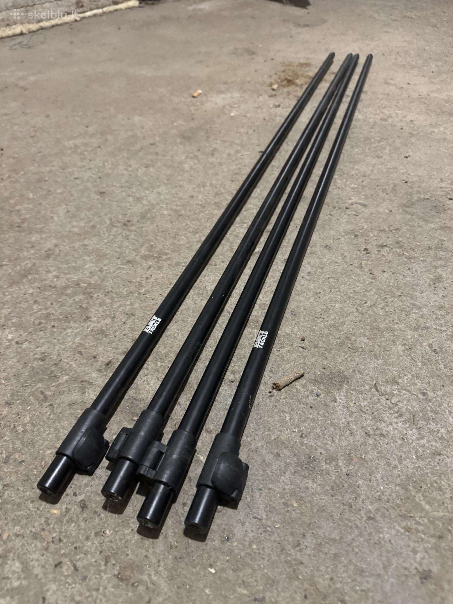 4vnt ilgi meškerių kuoliukai 125cm
