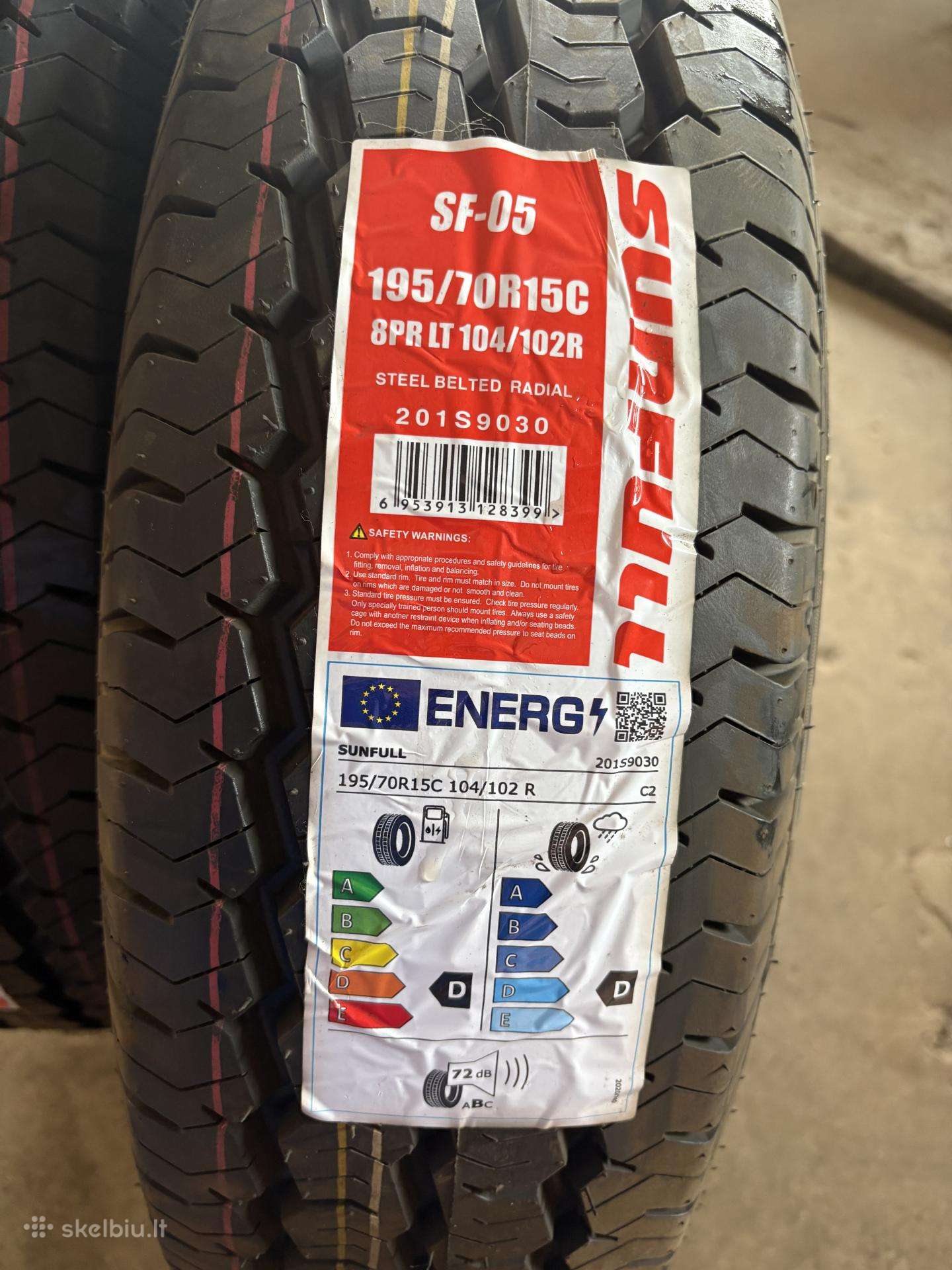 195/70r15c Sufull sf-05
