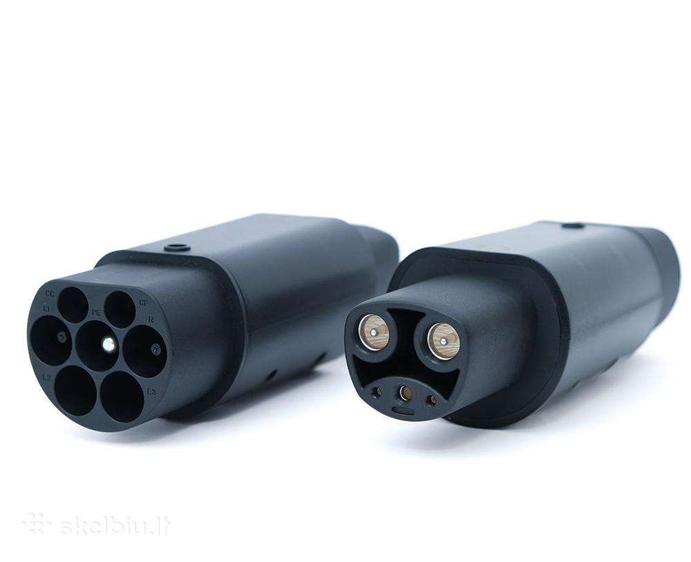 Naujas Type 2 į Nacs Tesla adapteris 32a