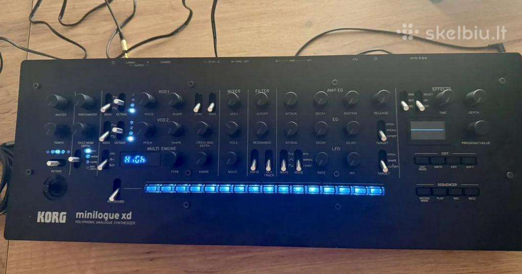 Korg Minilogue XD modulio sintezatorius