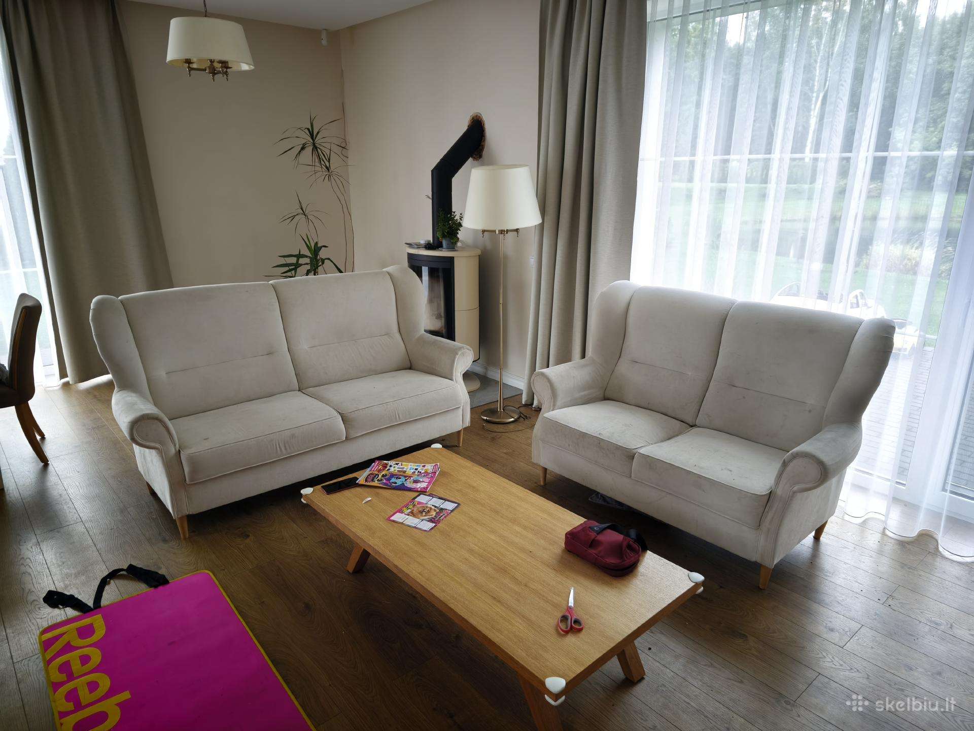 Svetainės baldai sofa 3+2