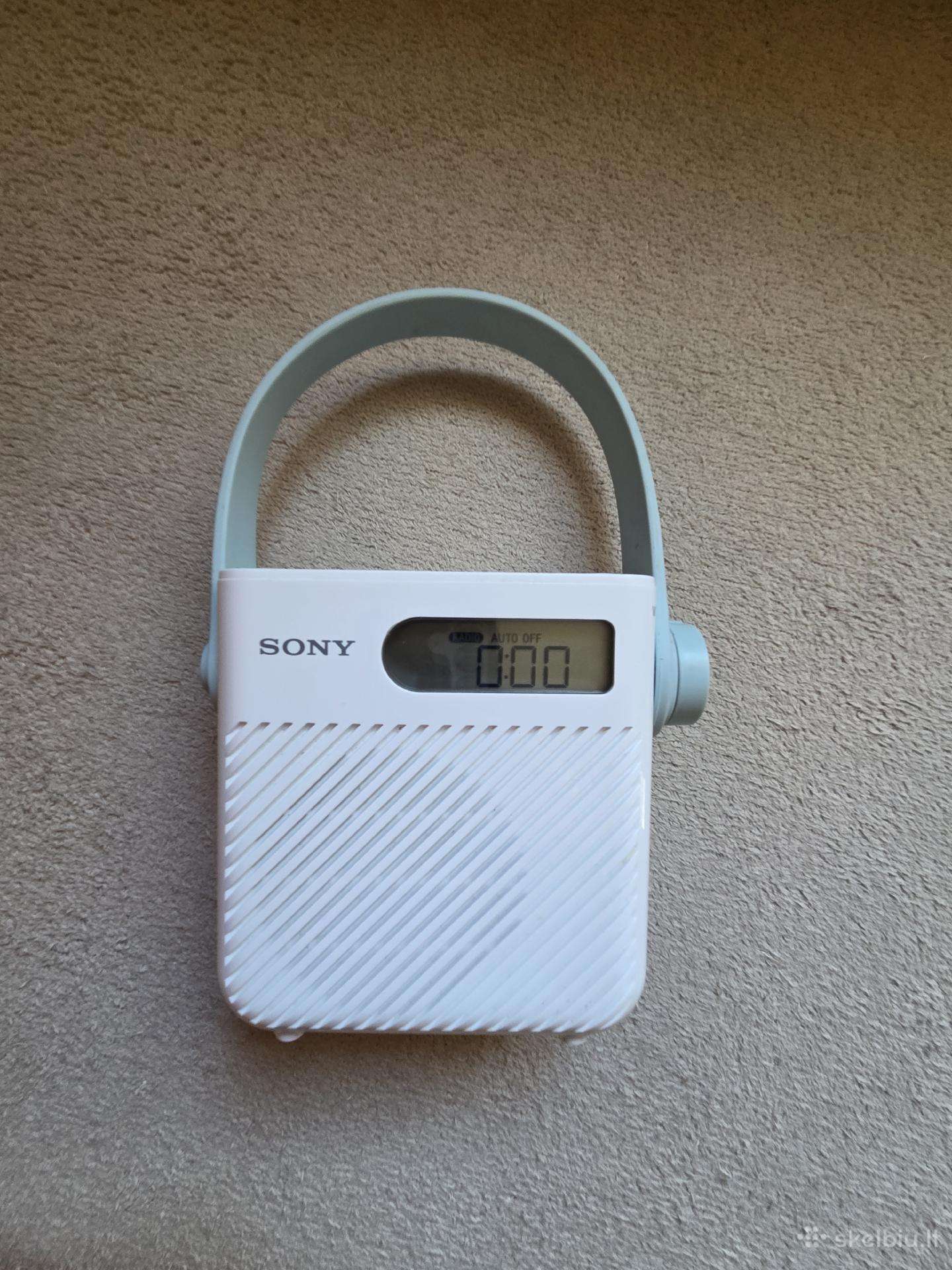 Sony Icf-s80 nešiojamas Fm/am dušo radijas