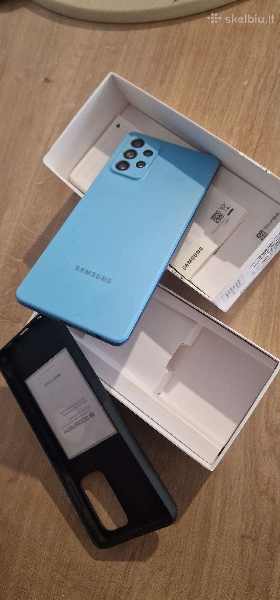 Naudotas Samsung A72 - 92 Eur! Gera būklė