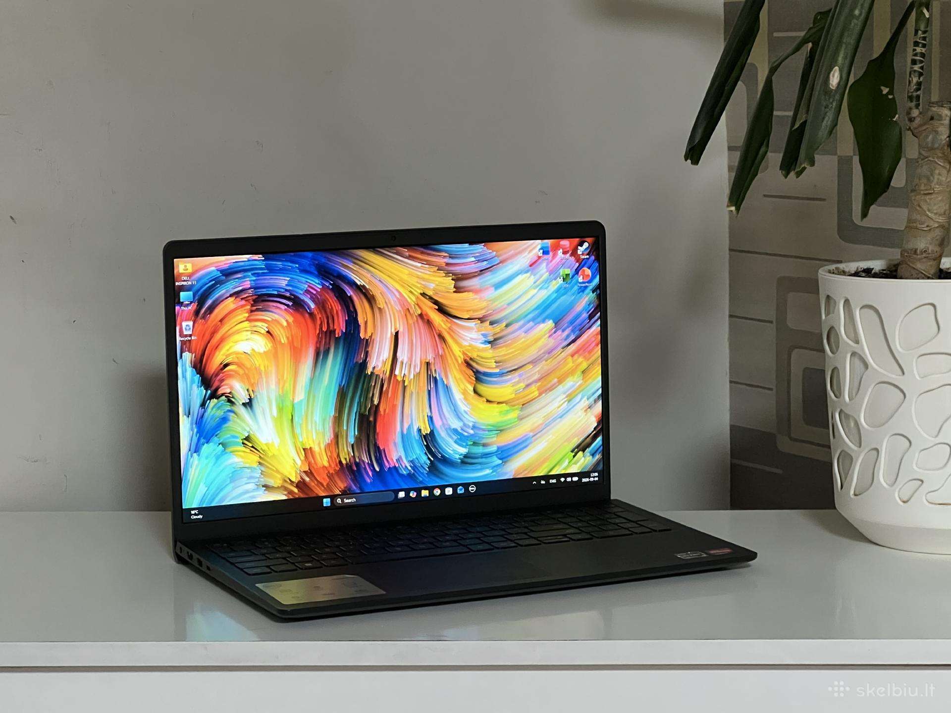 Parduodamas Dell Inspiron su Ryzen 5, Touchscreen.