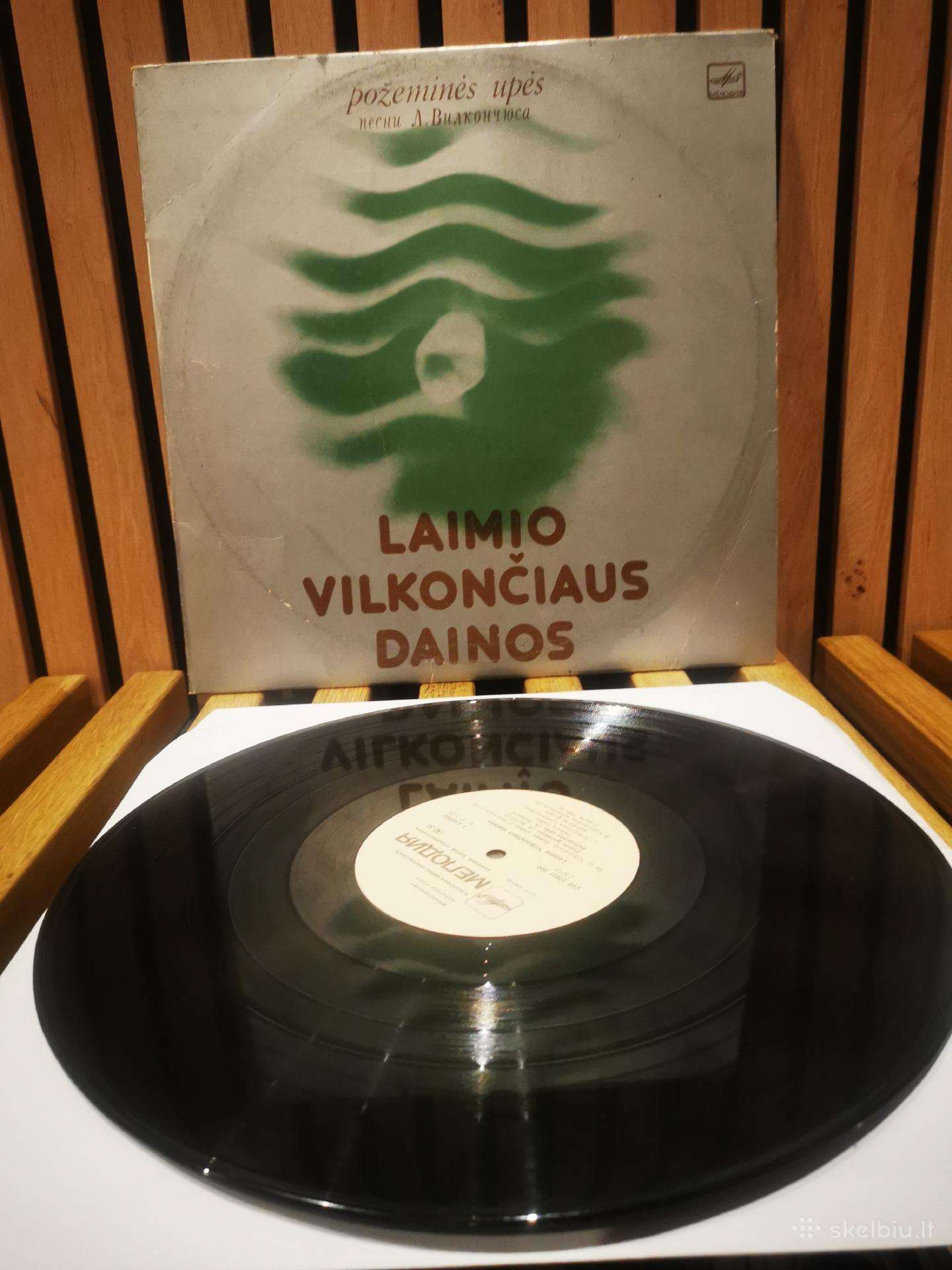 Laimio Vilkončiaus Dainos "požeminės upės" Lp