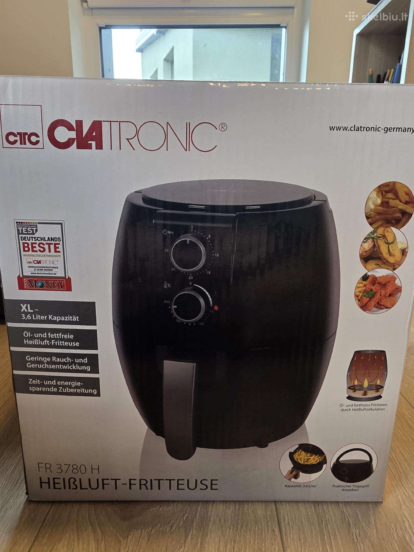 Oro gruzdintuve Clatronic fr 3780 h