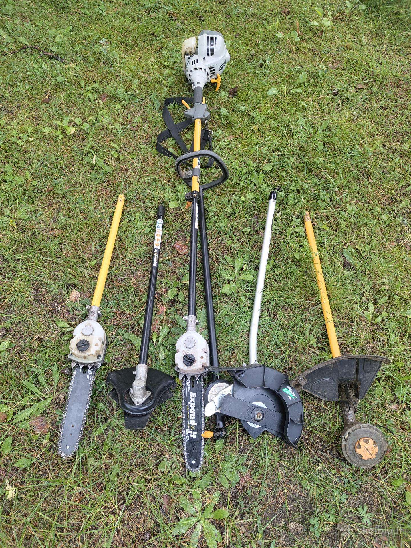 Ryobi Ss30 benzininis trimeris su Expand-IT