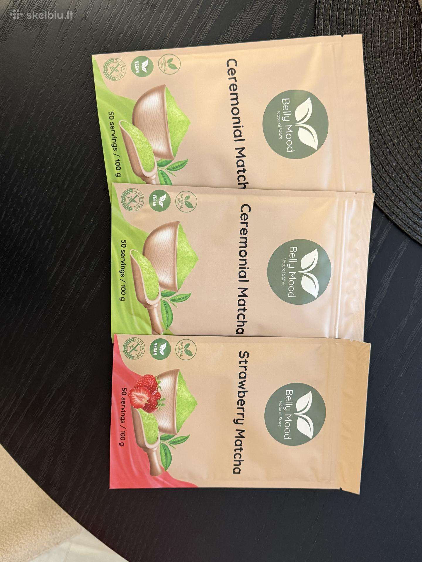 Belly mood Matcha, 3 pakeliai