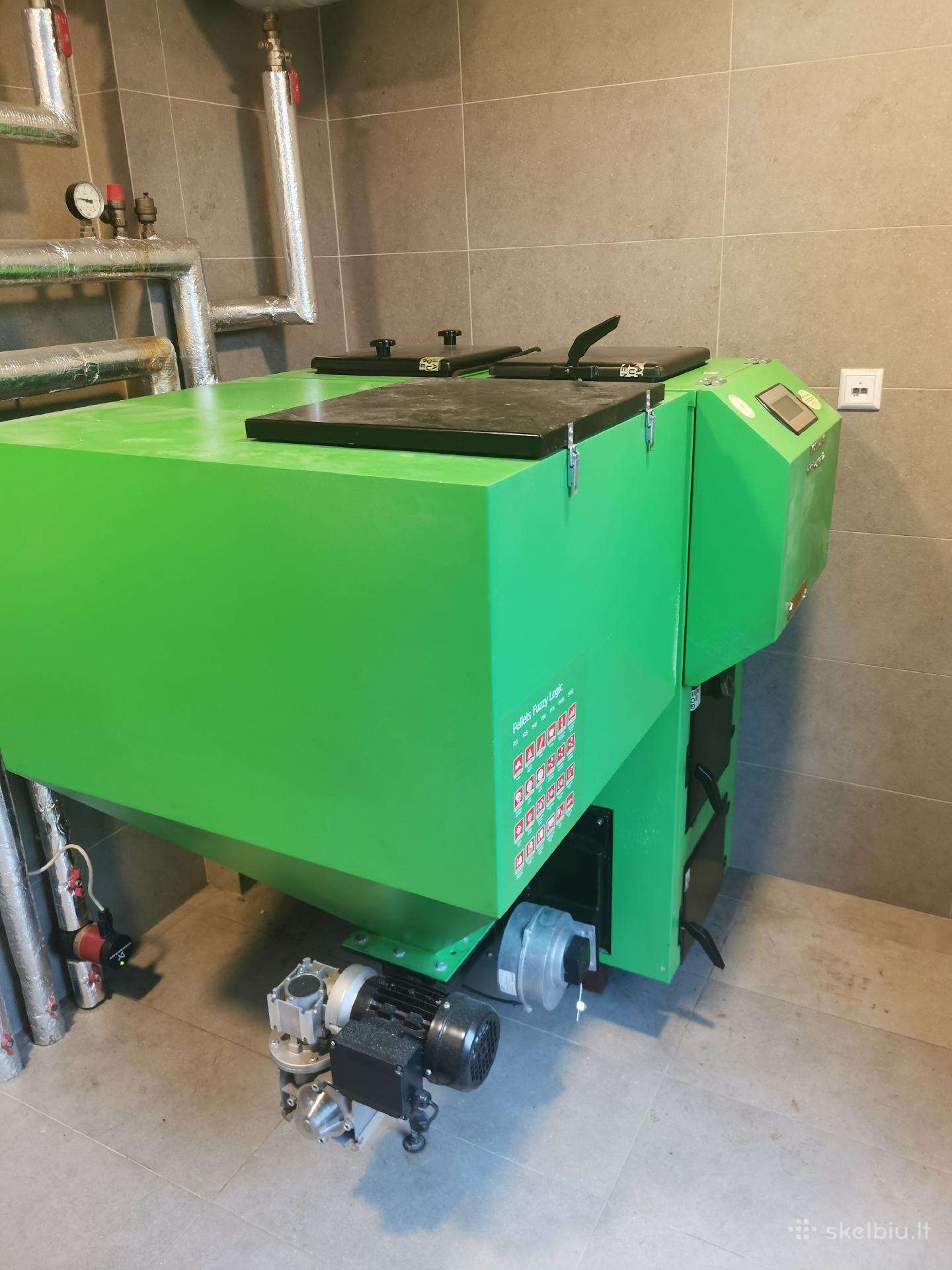 Parduodu granulinį katilą Kostrzewa Baltic, 25 kw