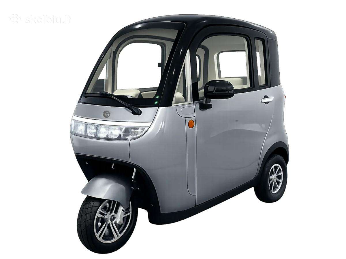Elektrinis triratis mini automobilis Ride-e Domi