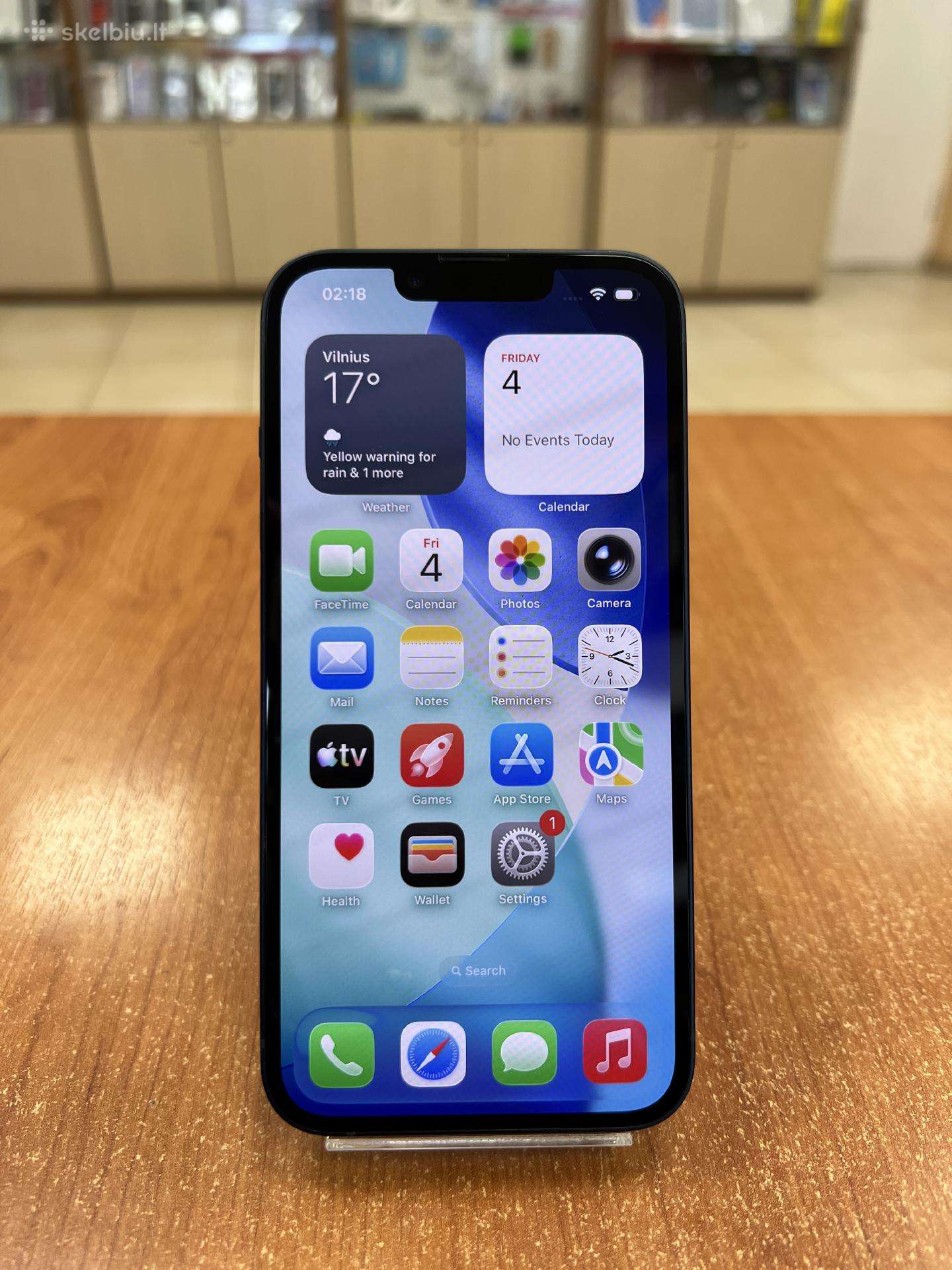 Apple iPhone 14 128 GB (Naudotas)
