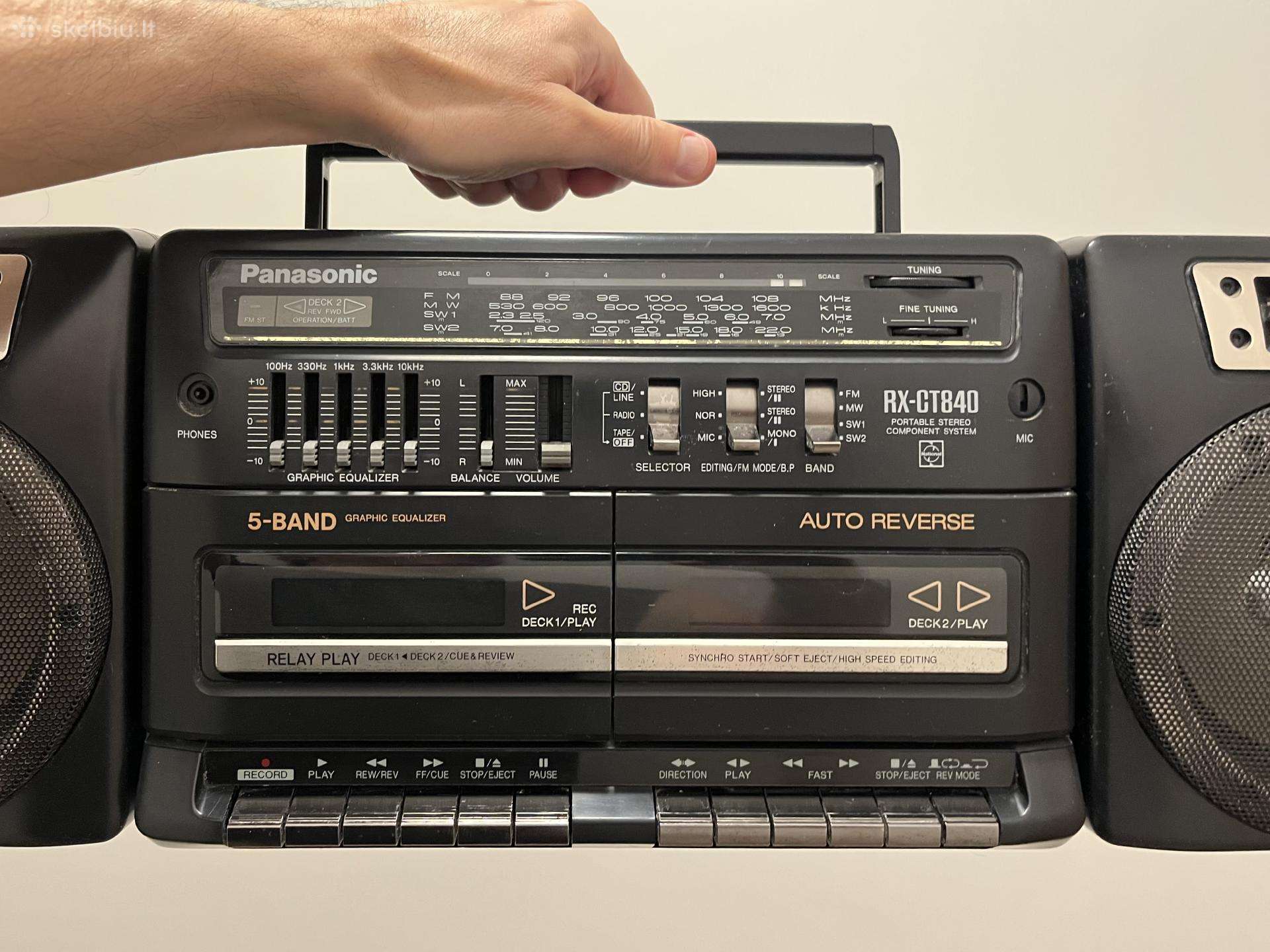 Magnetofonas-boombox Panasonic Rx-ct840