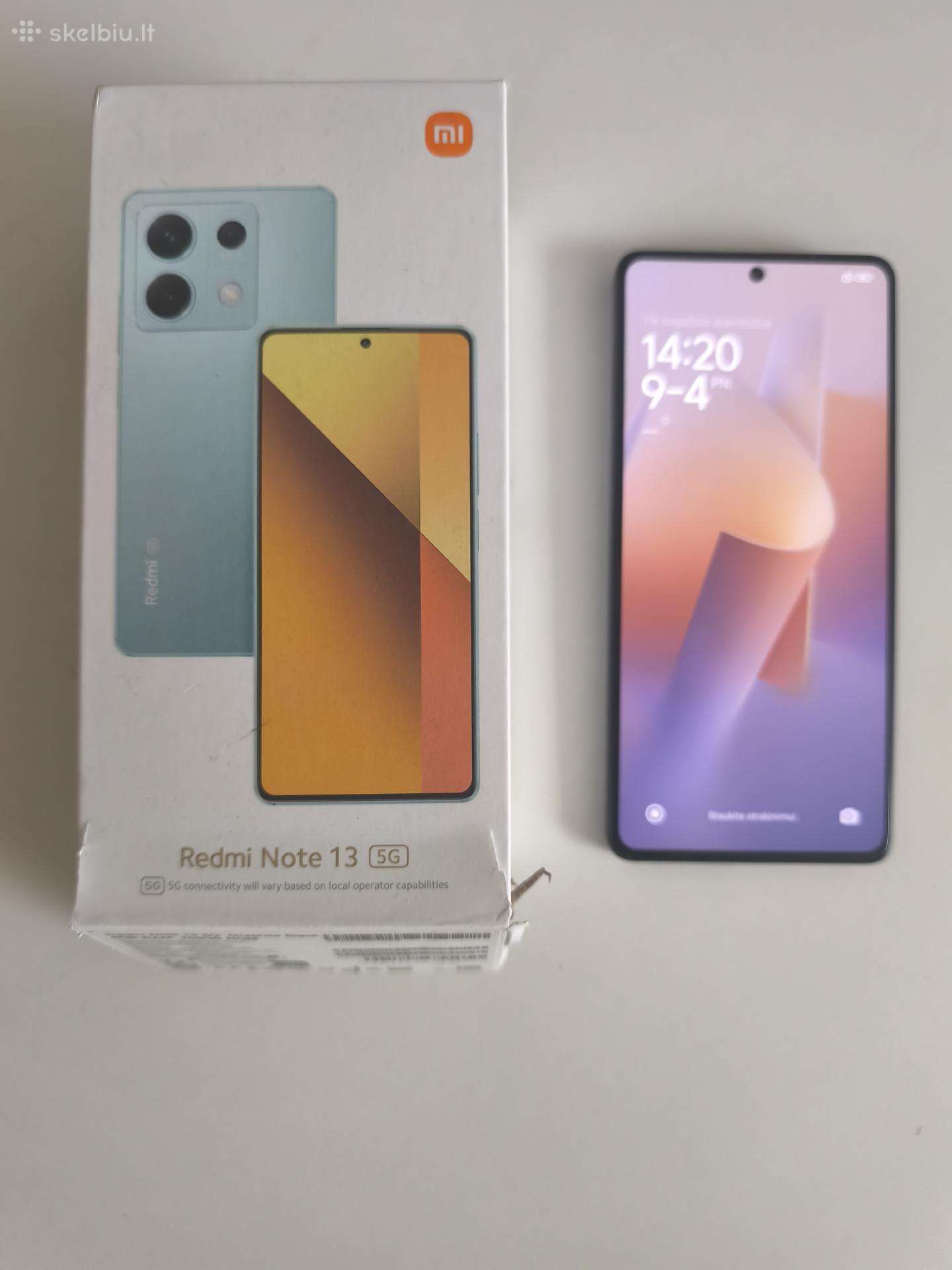 Telefonas Telefonai Xiaomi Redmi Note 13 256gb 5G