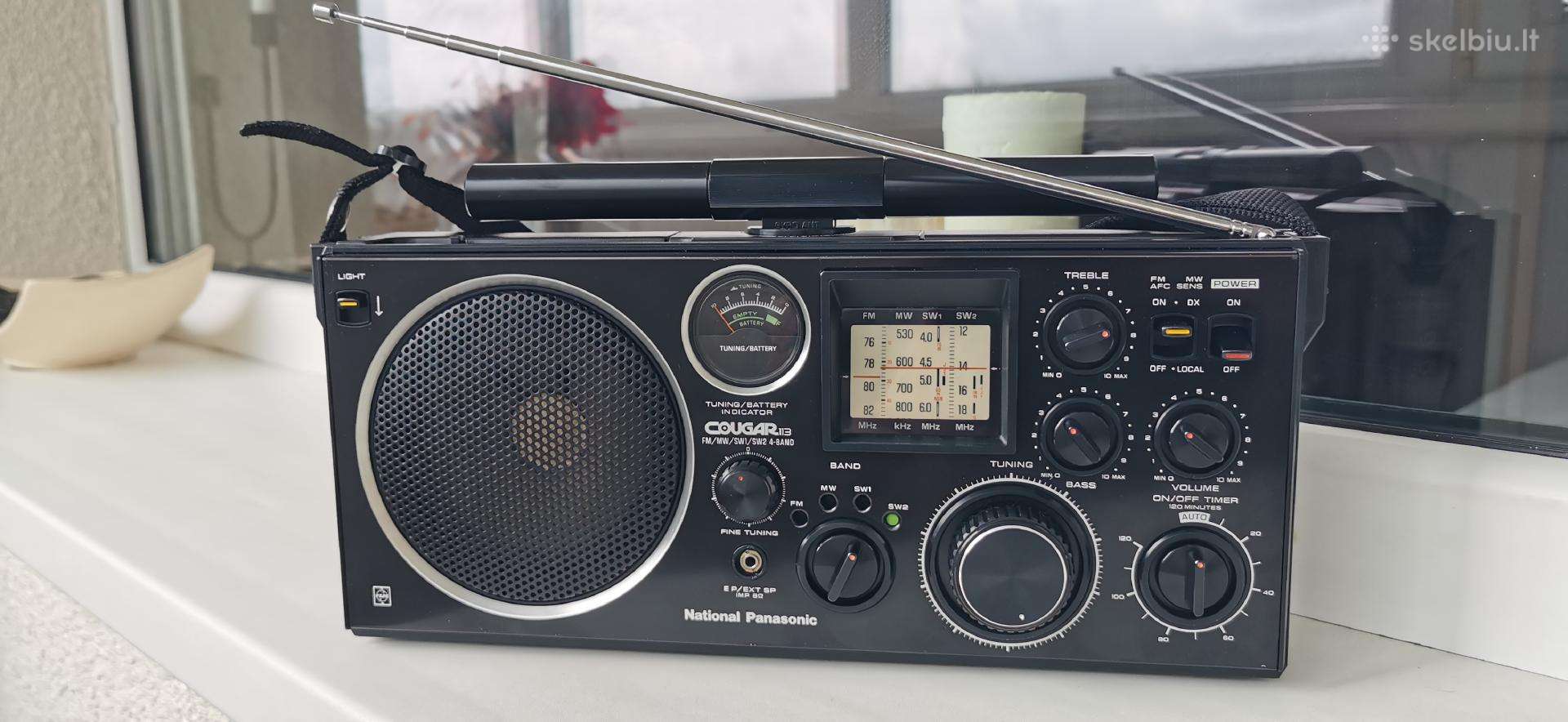 Panasonic Cougar 113 Rf-11130 Fm / Mw / Sw Radijas