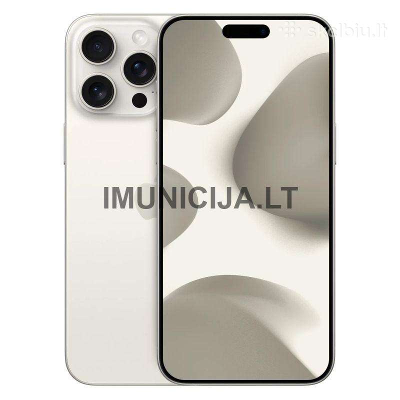 iPhone 15 Pro Max 1tb + 3 mėn. garantija
