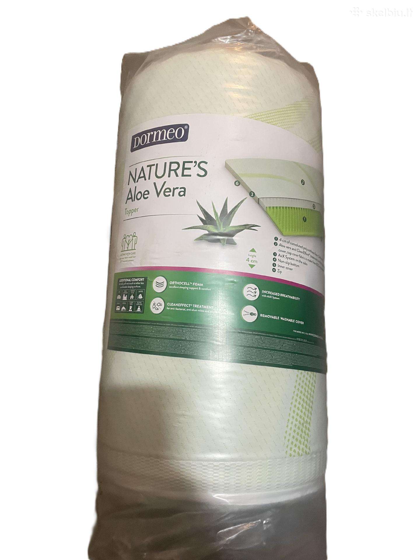 Dormeo Nature's Aloe Vera antčiužinis 4 cm