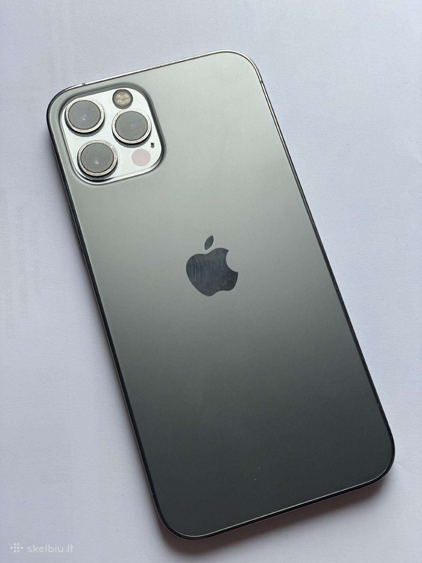 Parduodu prižiūrėtą iPhone 12 Pro 12 graphite grey