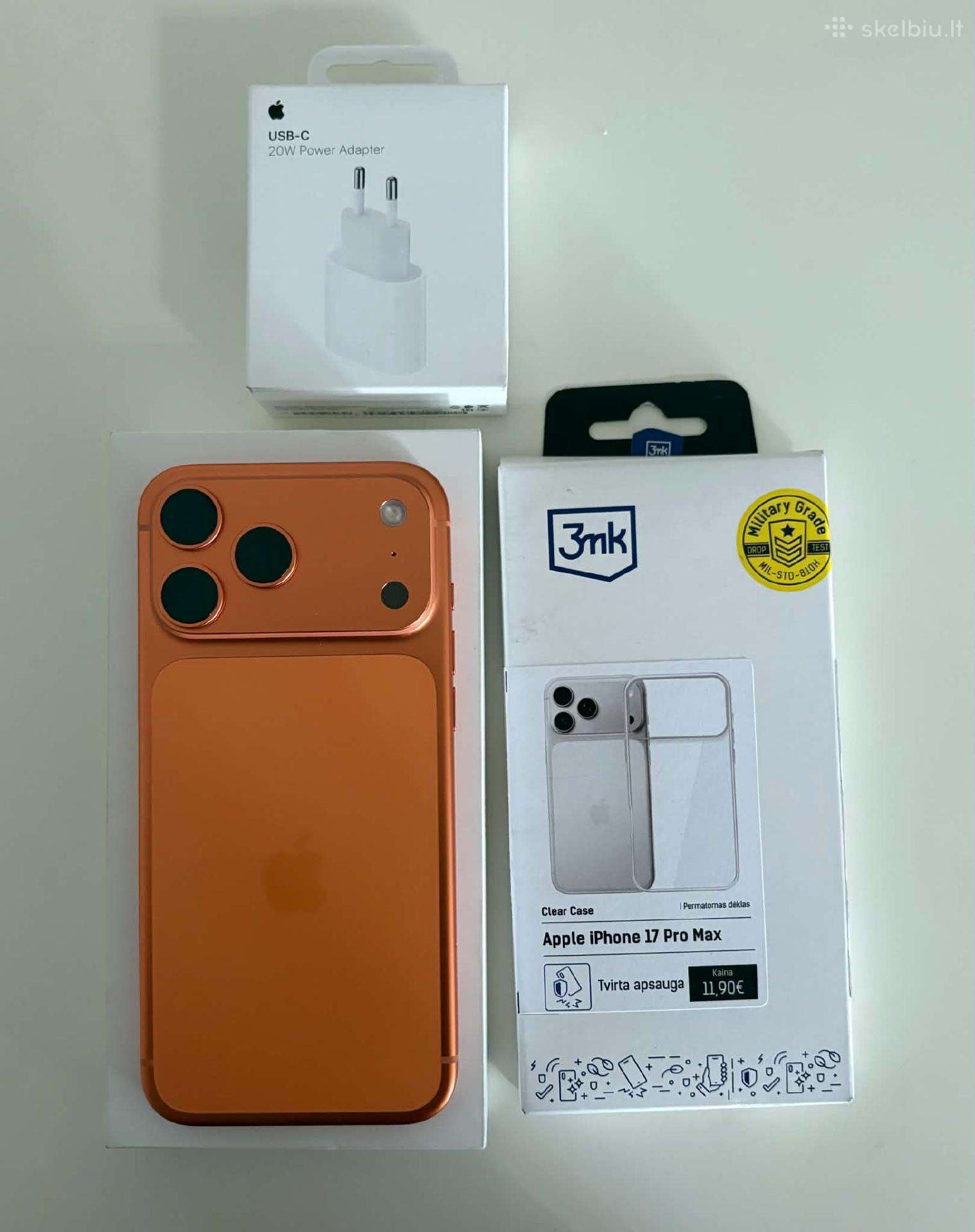 iPhone 17pro max (naujas)