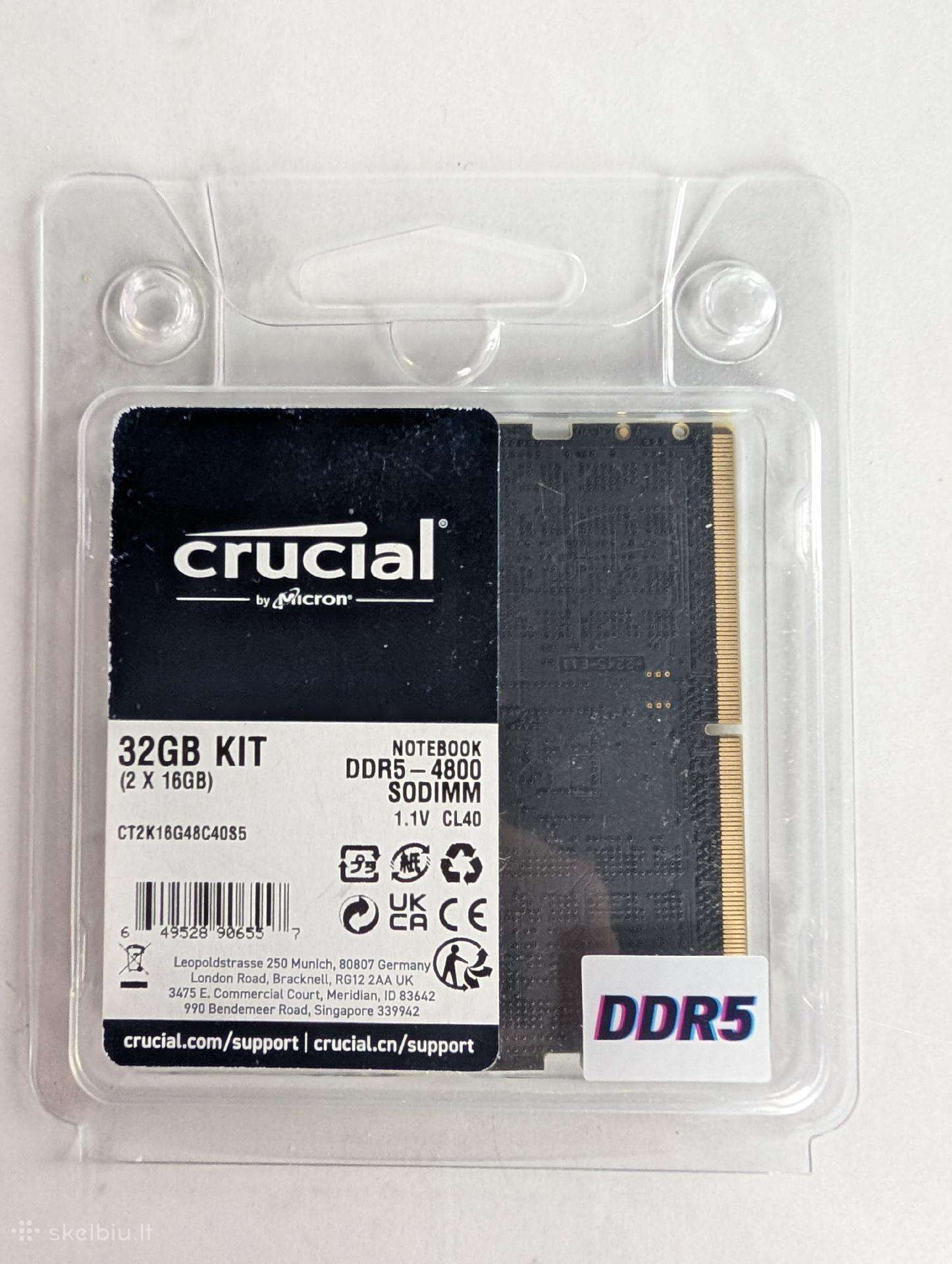 Crucial 32gb Kit (218)