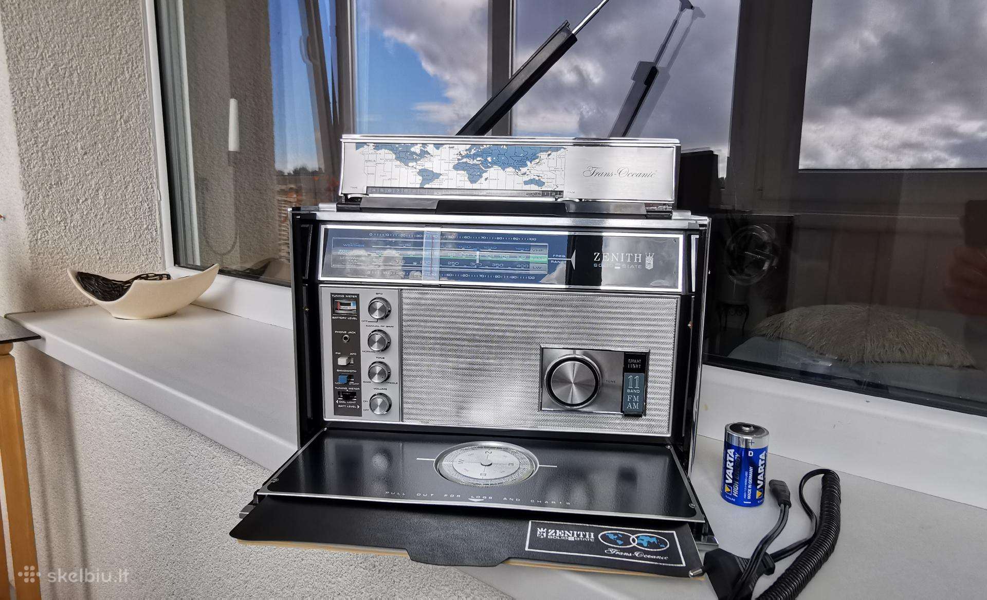 Zenith Trans-oceanic Royal D7000y Radijo Imtuvas