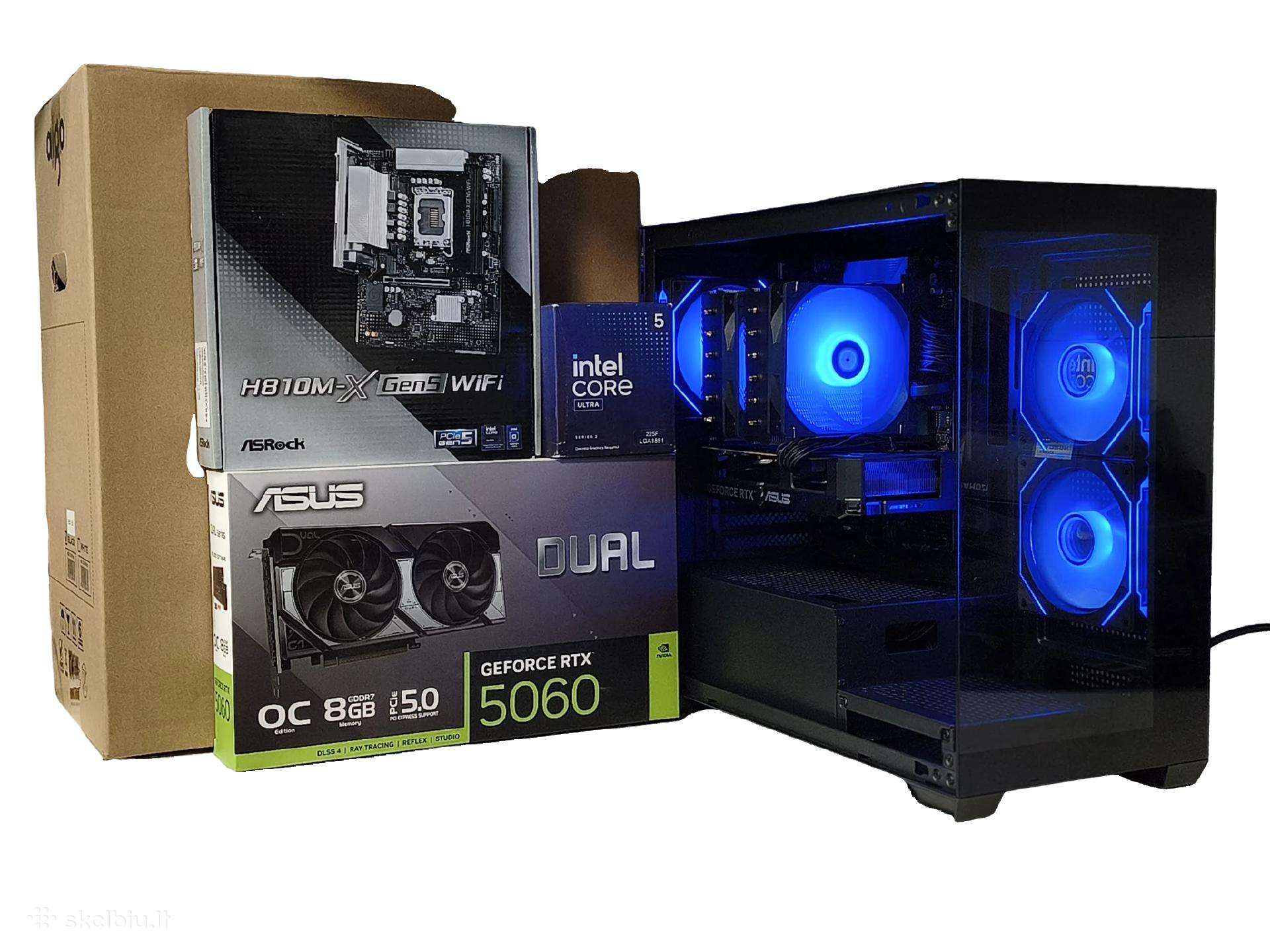 Intel Ultra 5 Rtx 5060 Ddr5 16gb 64000mts Wi-fi Bt