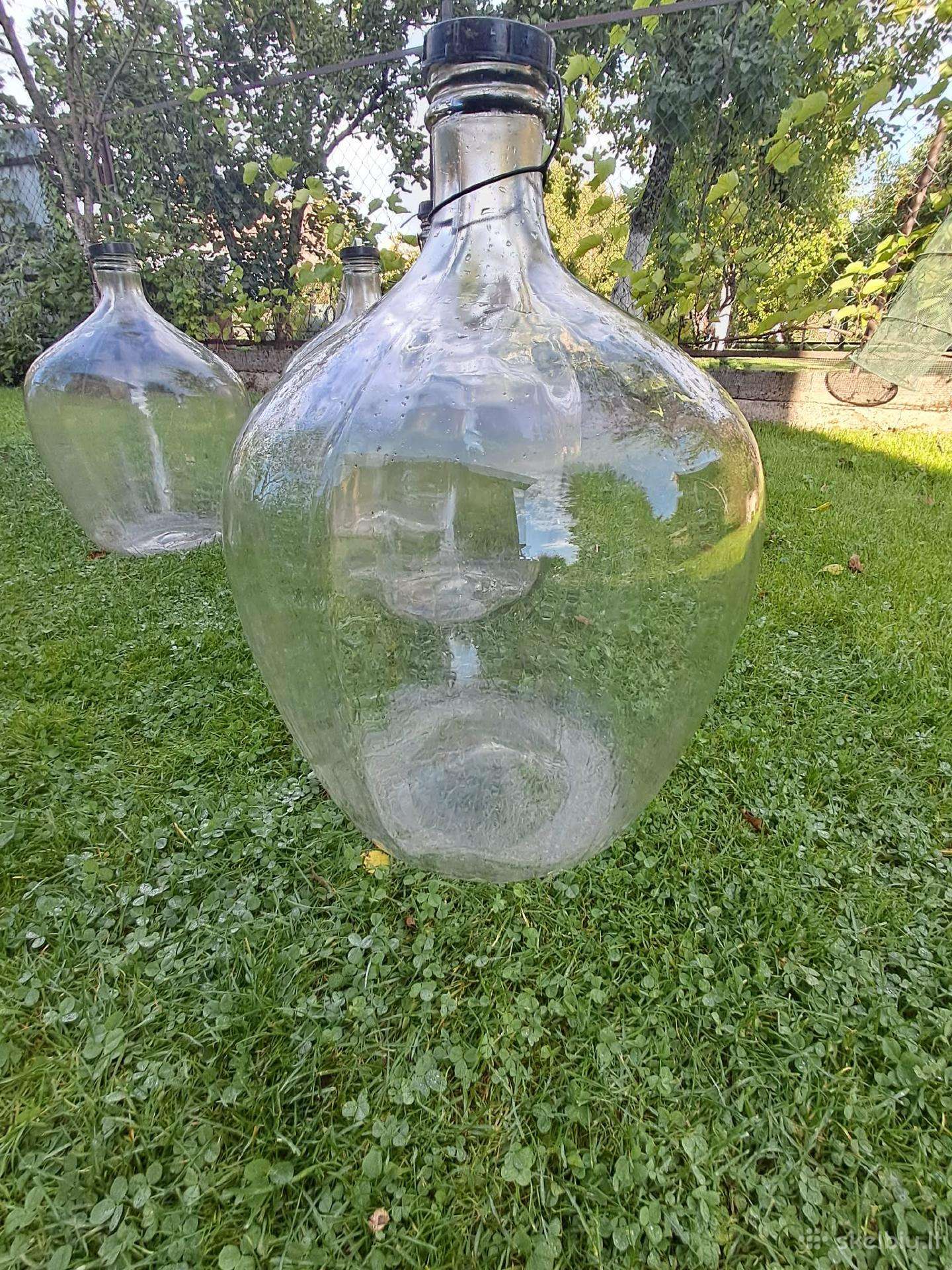 Vyno buteliai 50 ltr.