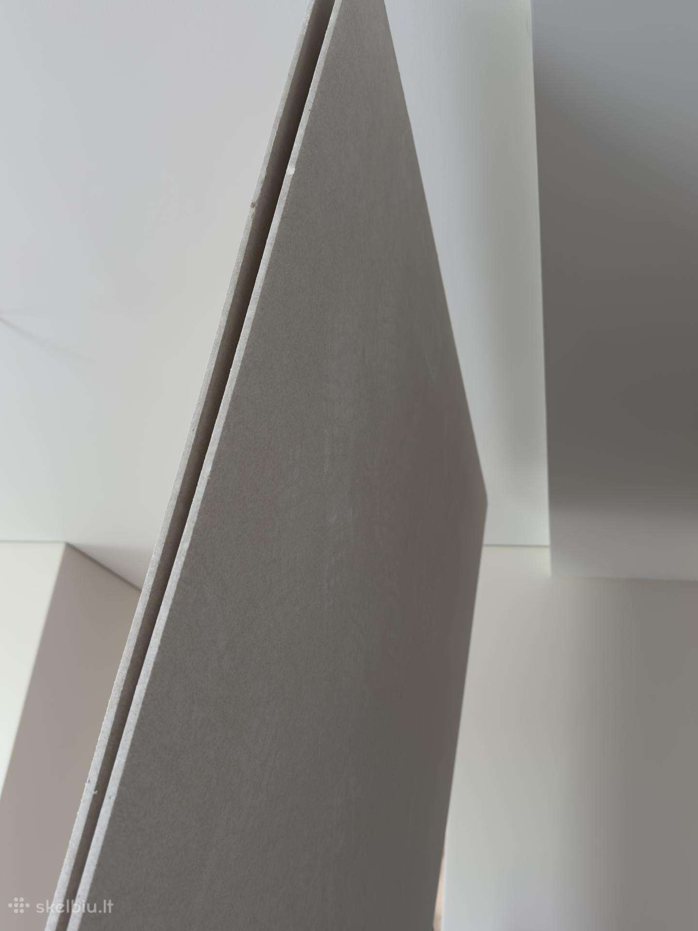 2 vnt Knauf 120x250 gipso lakštai