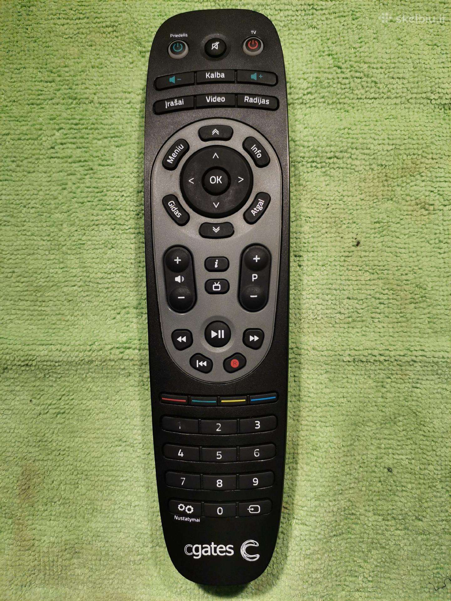 Cgates TV pultelis mažai naudotas