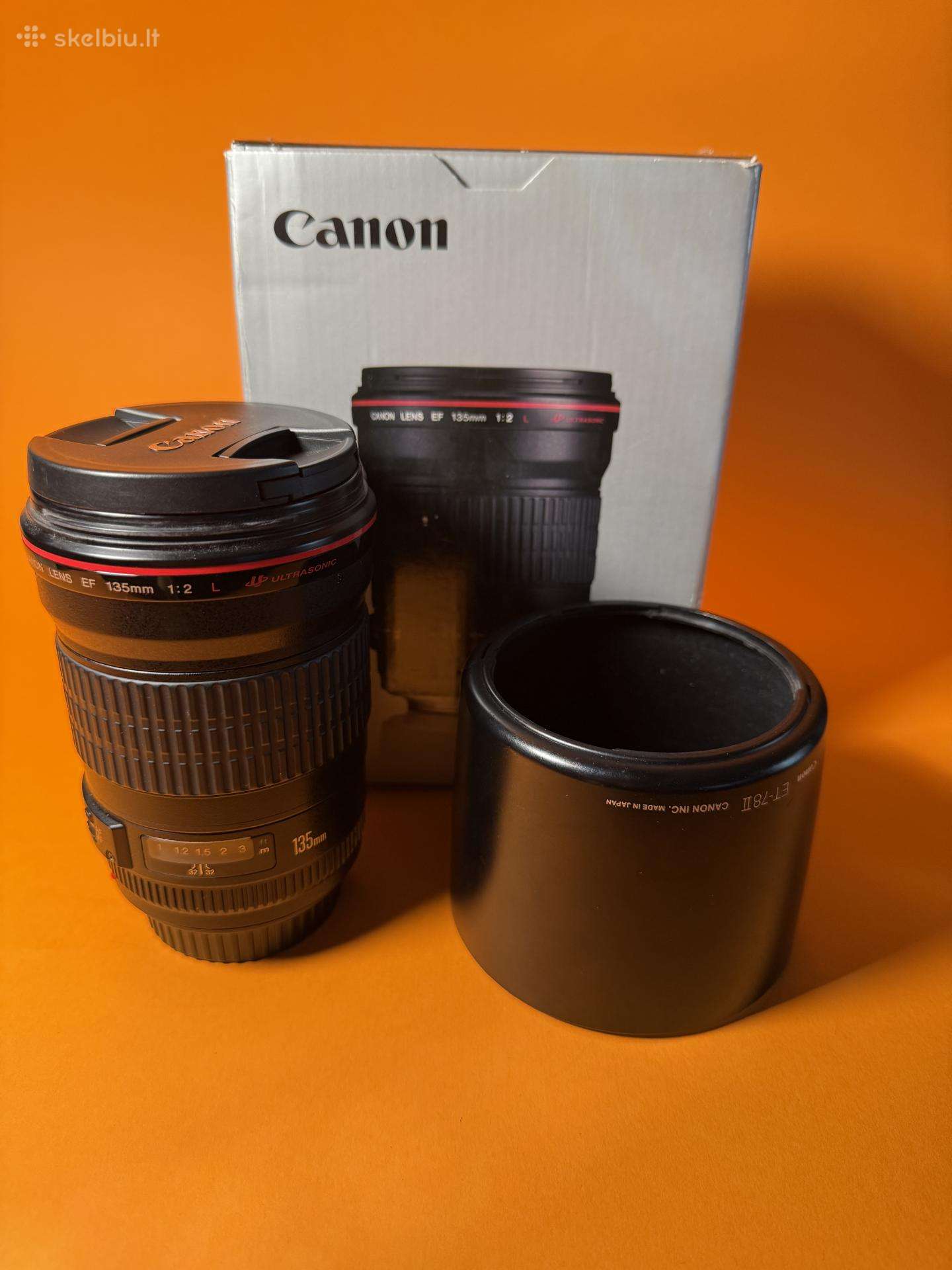 Canon Ef 135mm f/2l Usm Ef 24-105 f/1;4l Is Usm