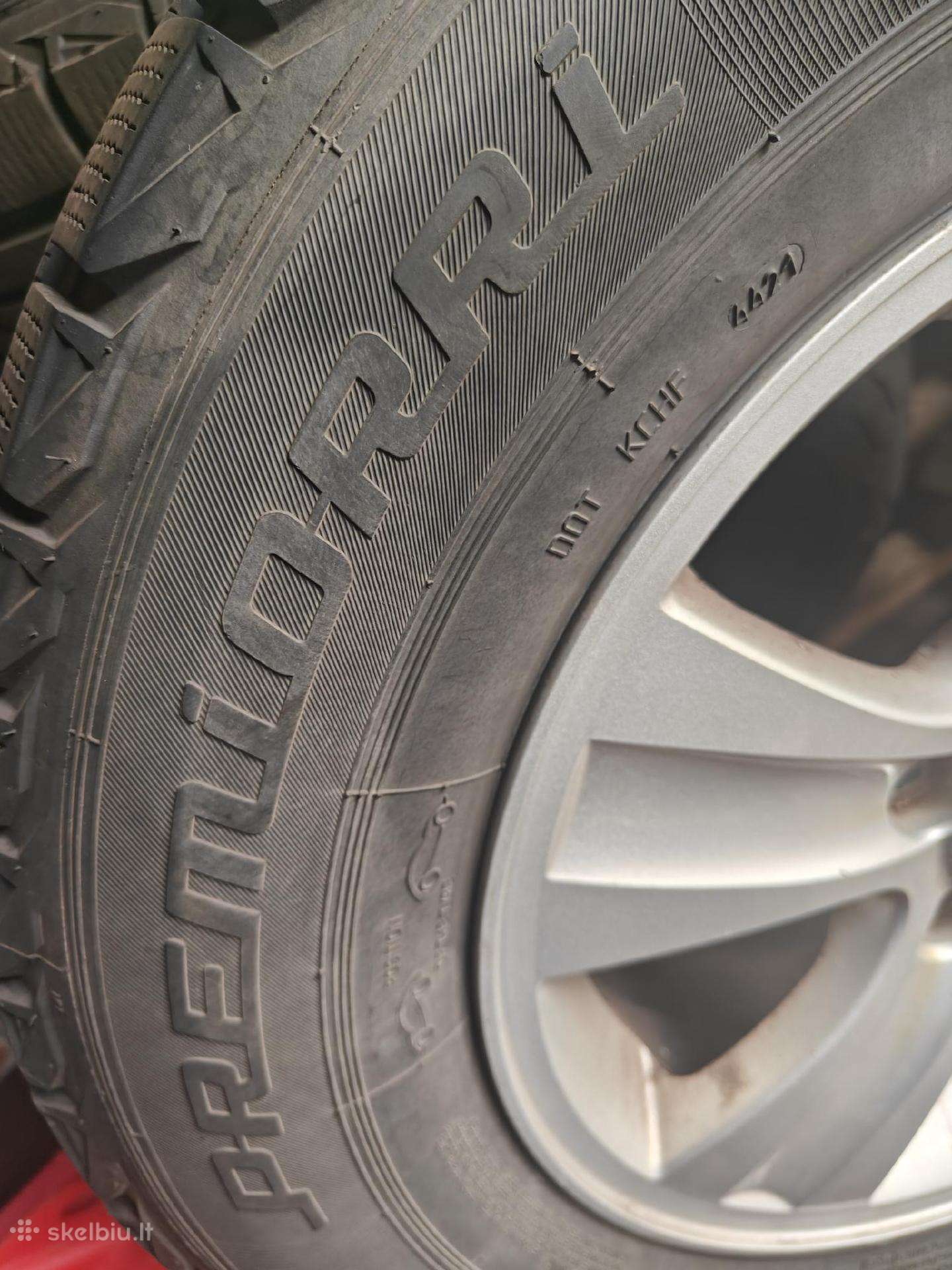 Chevrolet Captiva ziemines padangos su ratlankiais