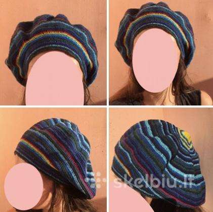 Dreadlock kepurė "Rainbow"