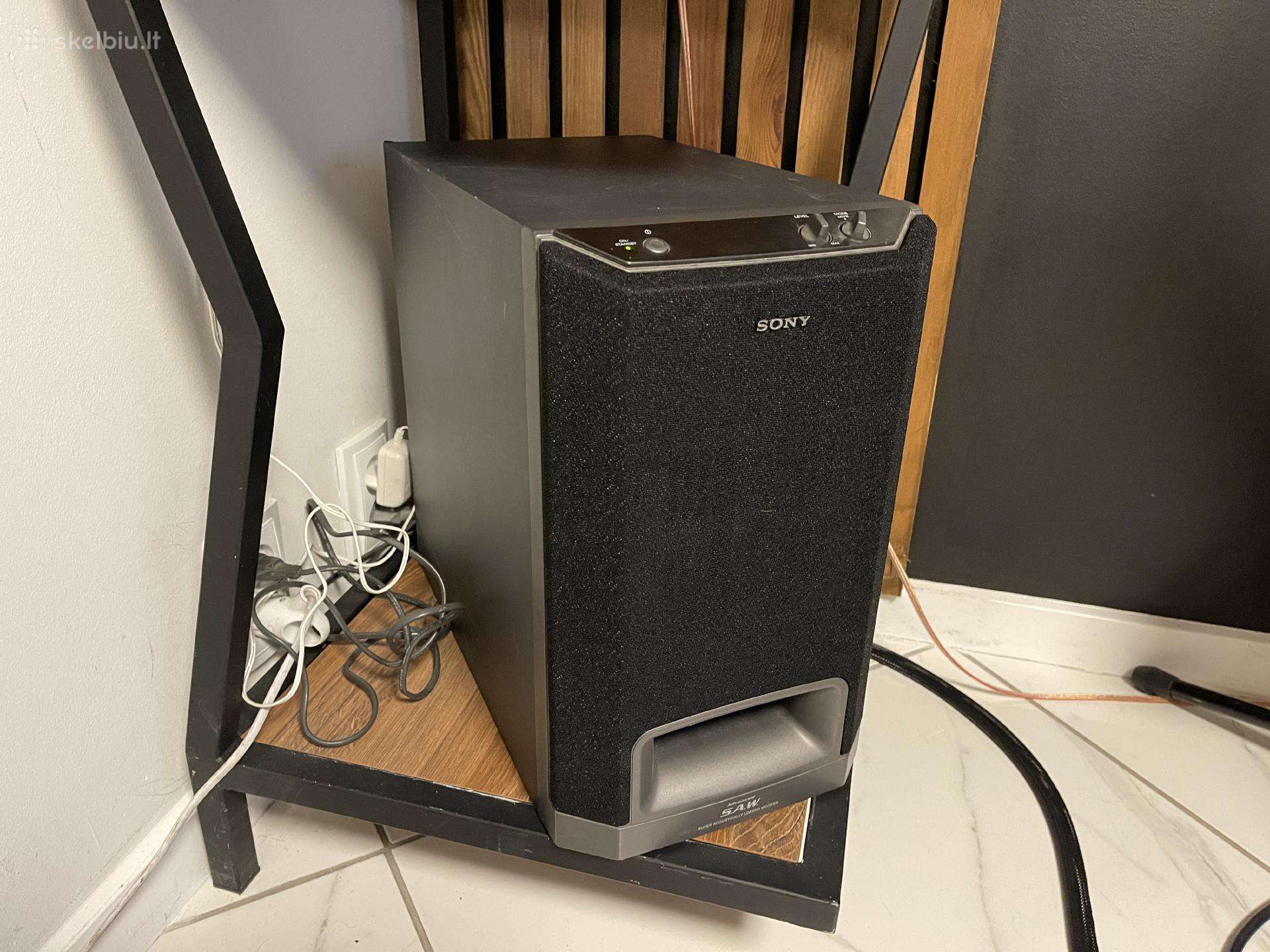 Sony Sa-wms5 Aktyvus zemu dazniu garsiakalbis