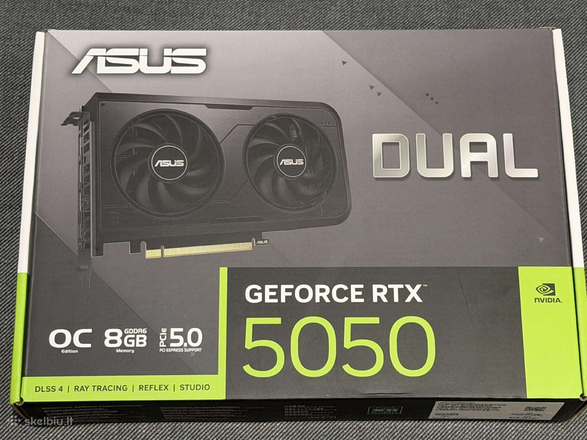 Nauja Asus Rtx5050 8gb